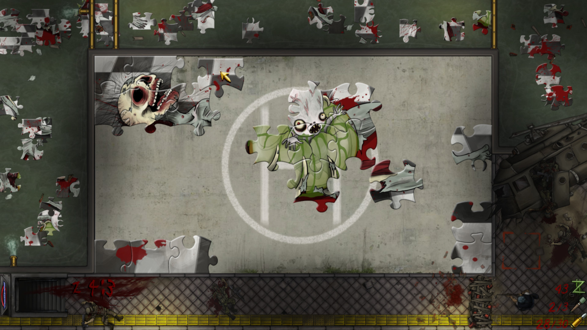 Pixel Puzzles: UndeadZ screenshot 9
