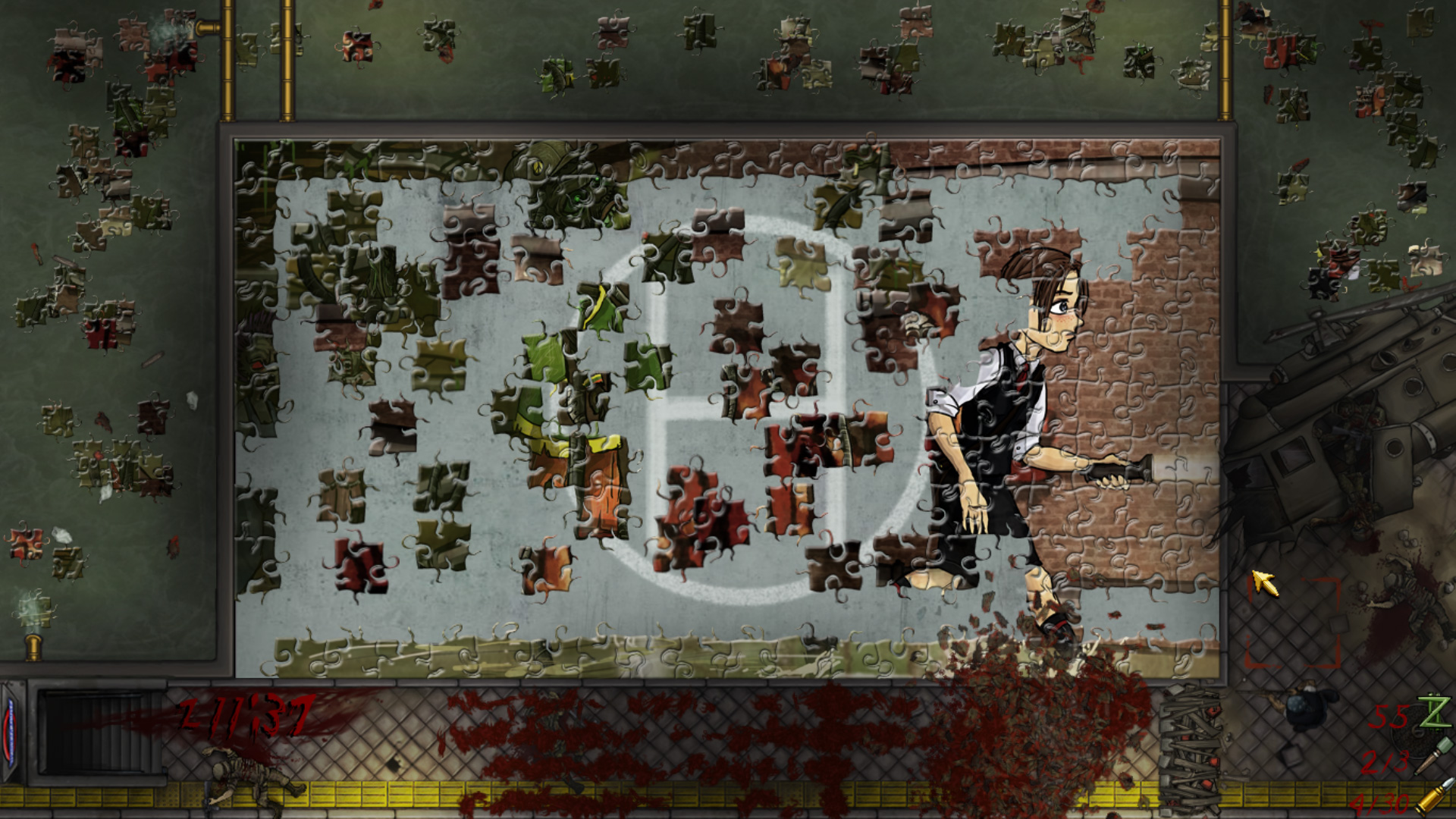 Pixel Puzzles: UndeadZ screenshot 10