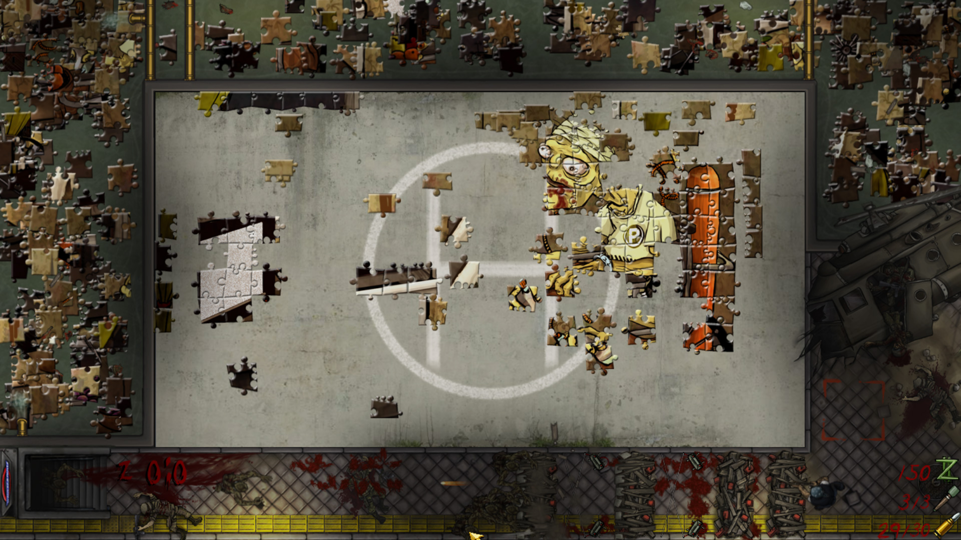 Pixel Puzzles: UndeadZ screenshot 2