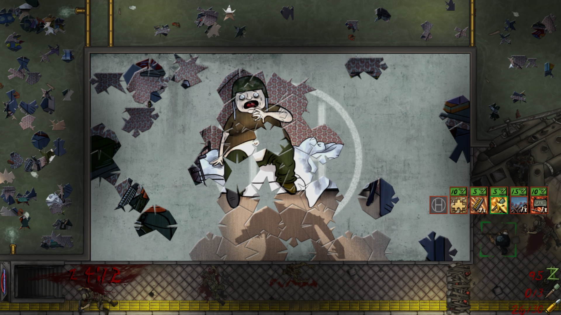 Pixel Puzzles: UndeadZ screenshot 1