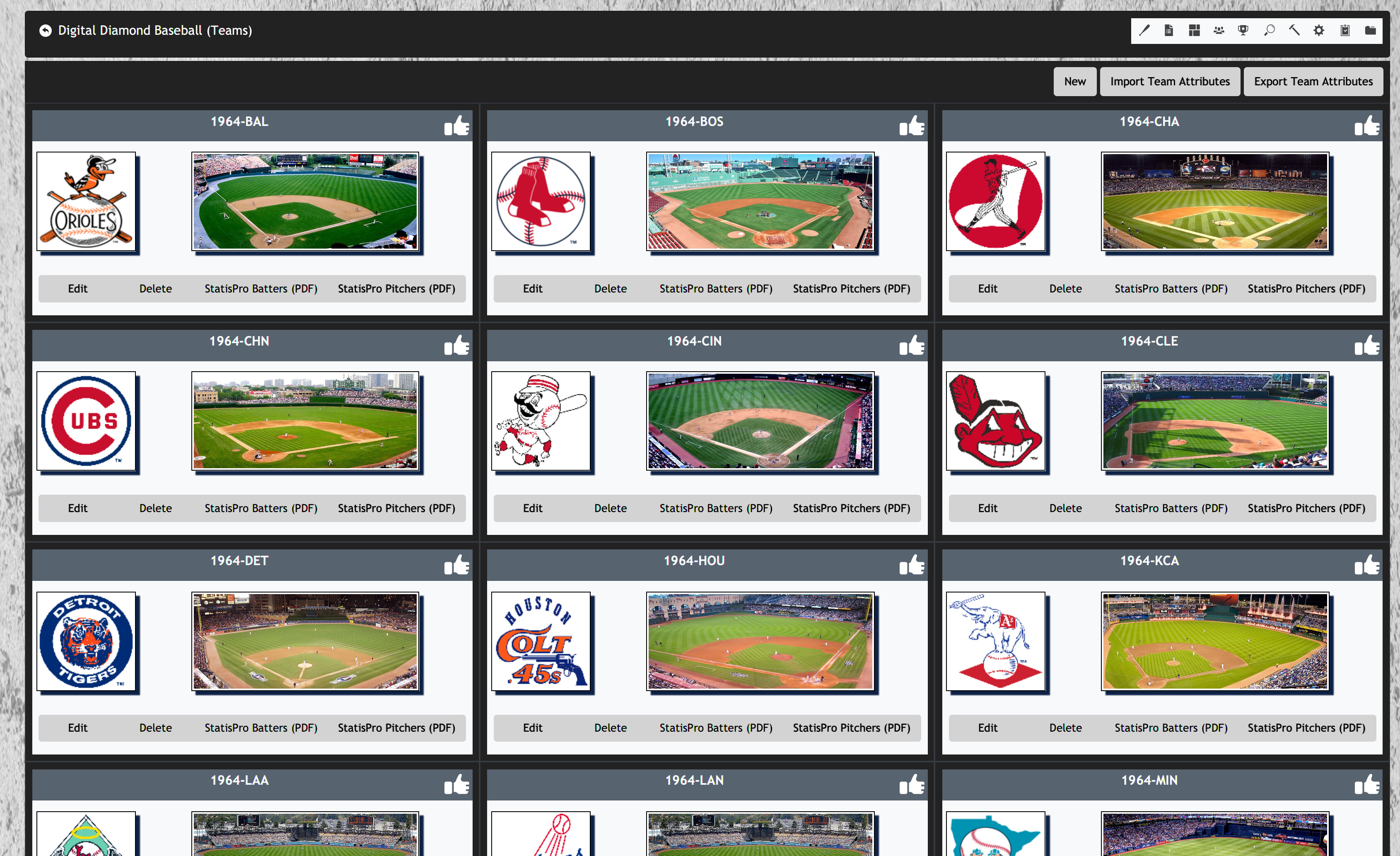 Digital Diamond Baseball V12 screenshot 3
