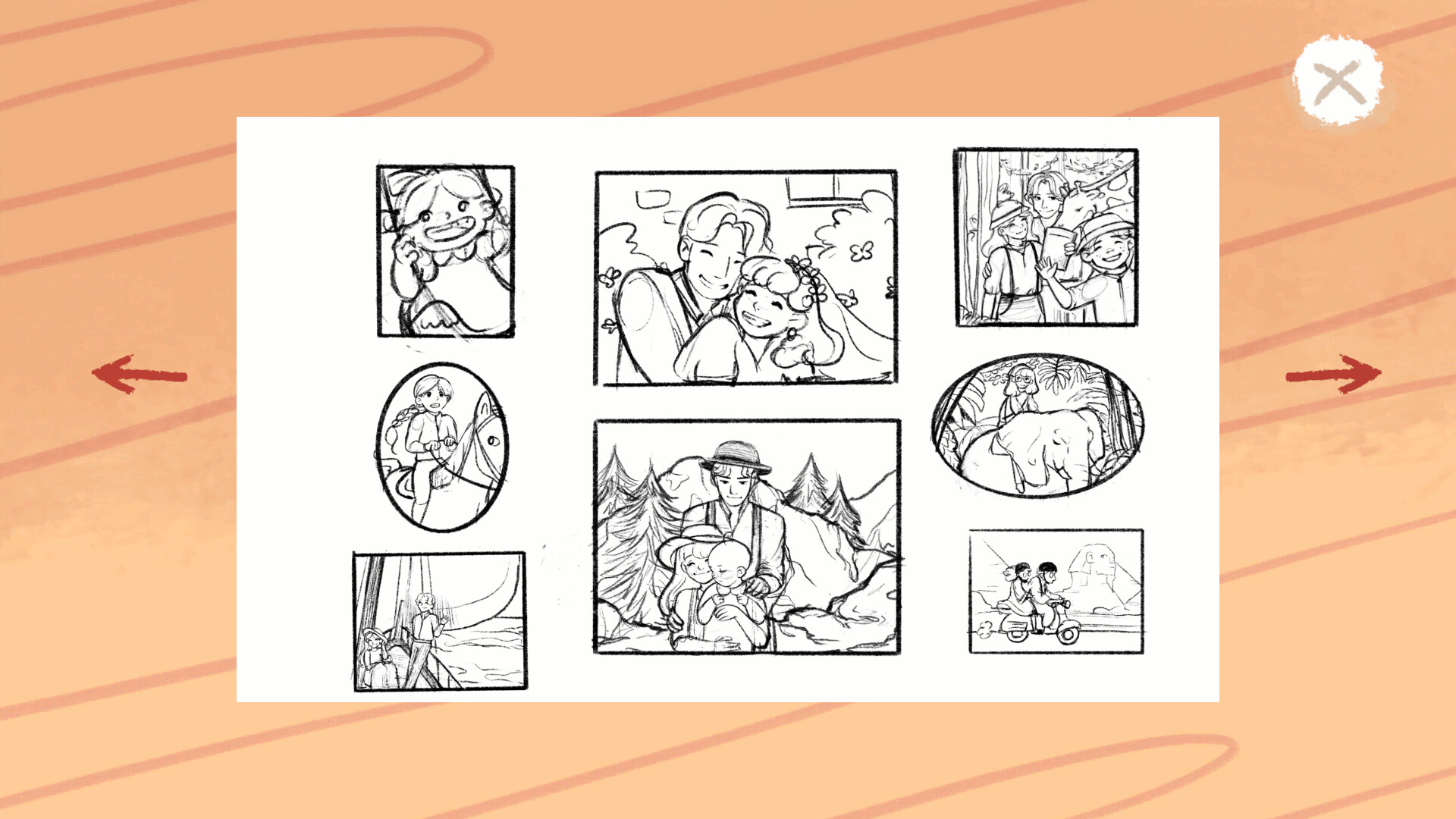 Tell Me Your Story - Amelia Artbook screenshot 3