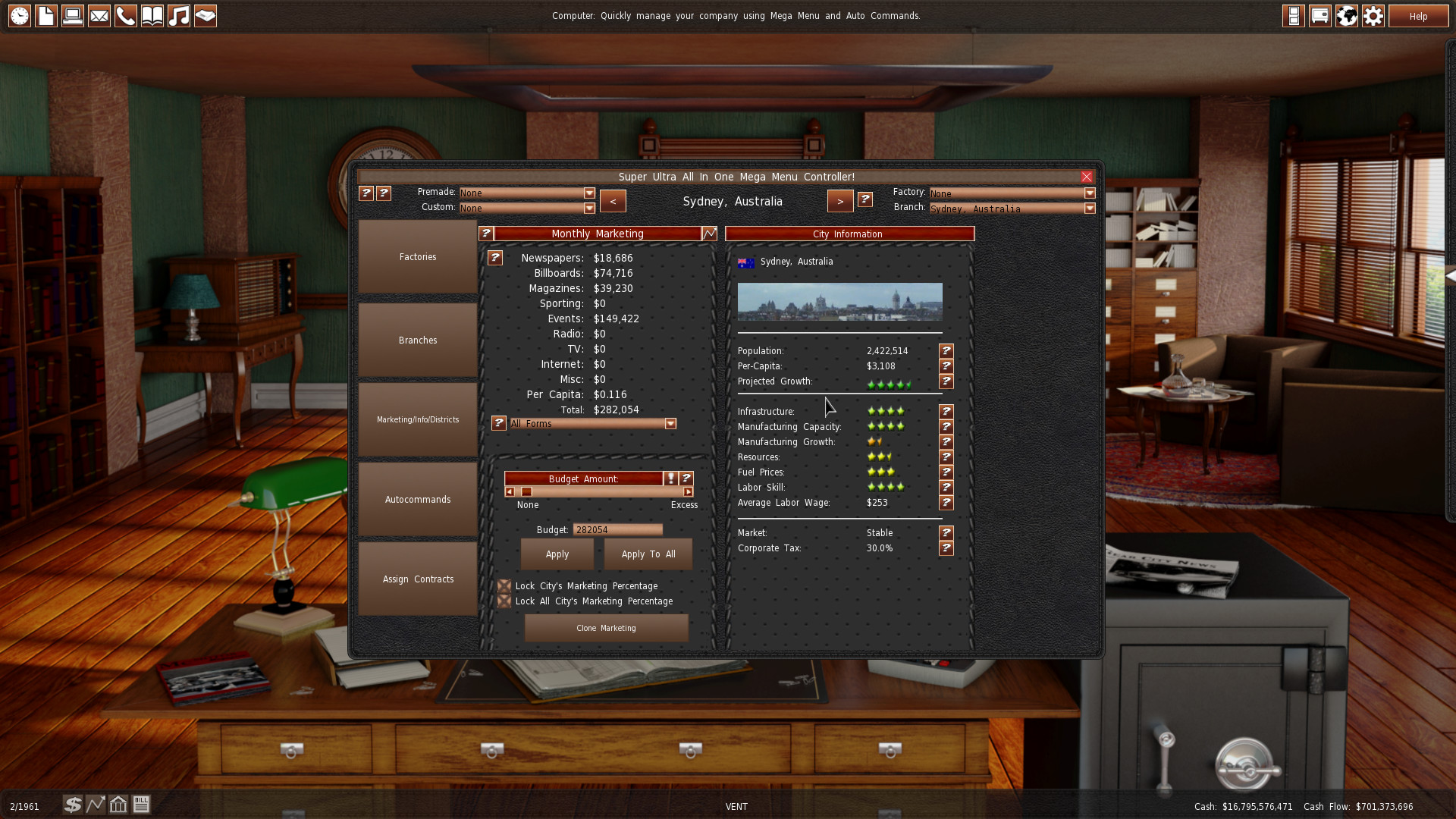 GearCity screenshot 8