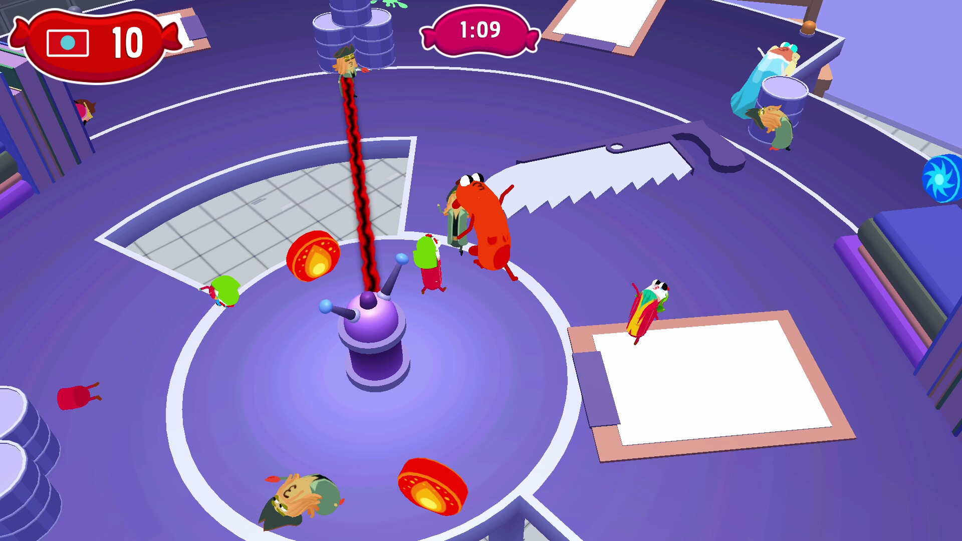 Sausage Wars: Laser Massacre screenshot 6