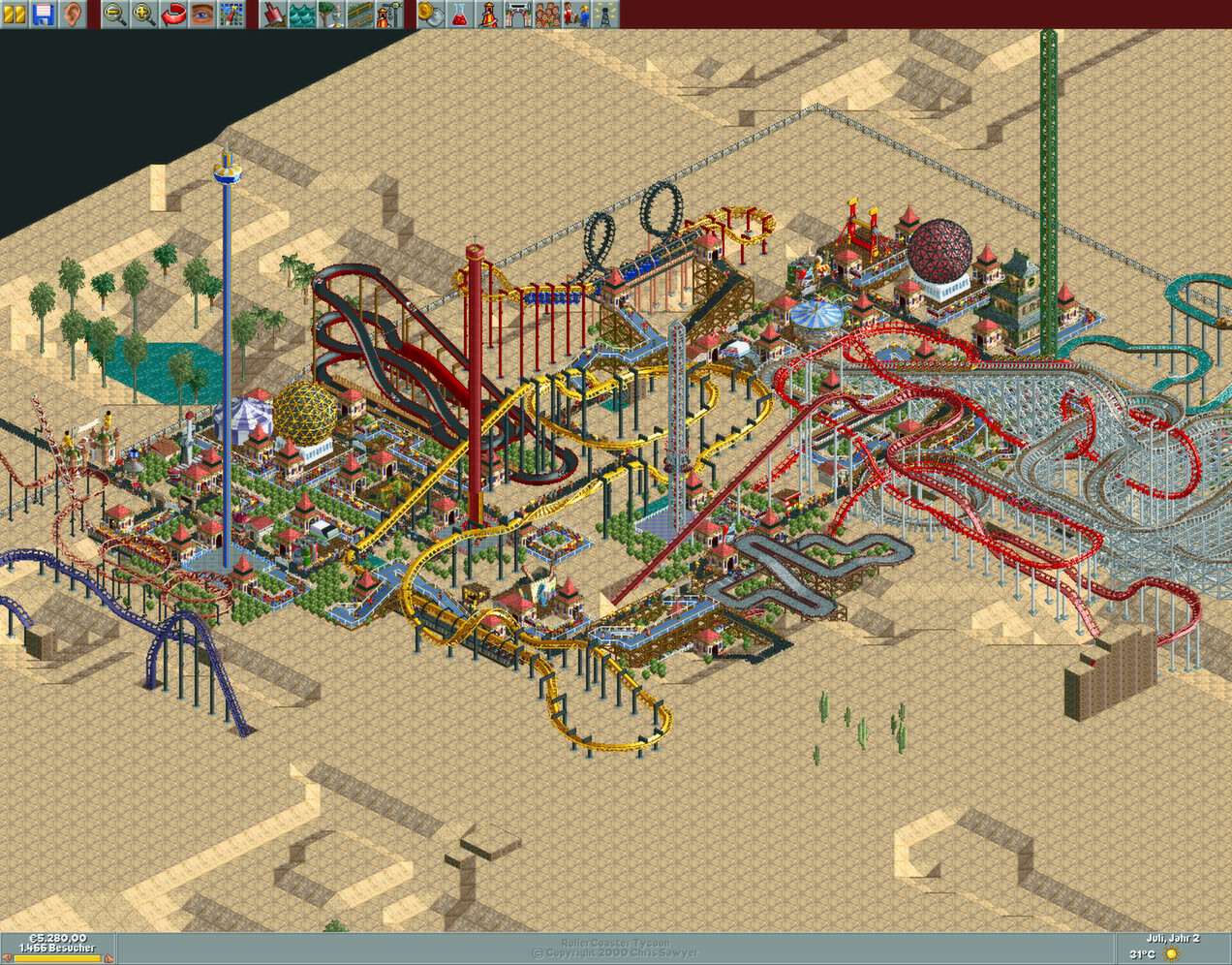 Save 80% on RollerCoaster Tycoon®: Deluxe on Steam Save 80% on RollerCoaster Tycoon®: Deluxe on Steam