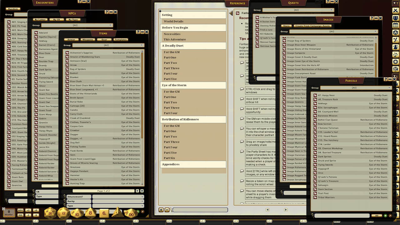Fantasy Grounds - Into the Veils screenshot 1
