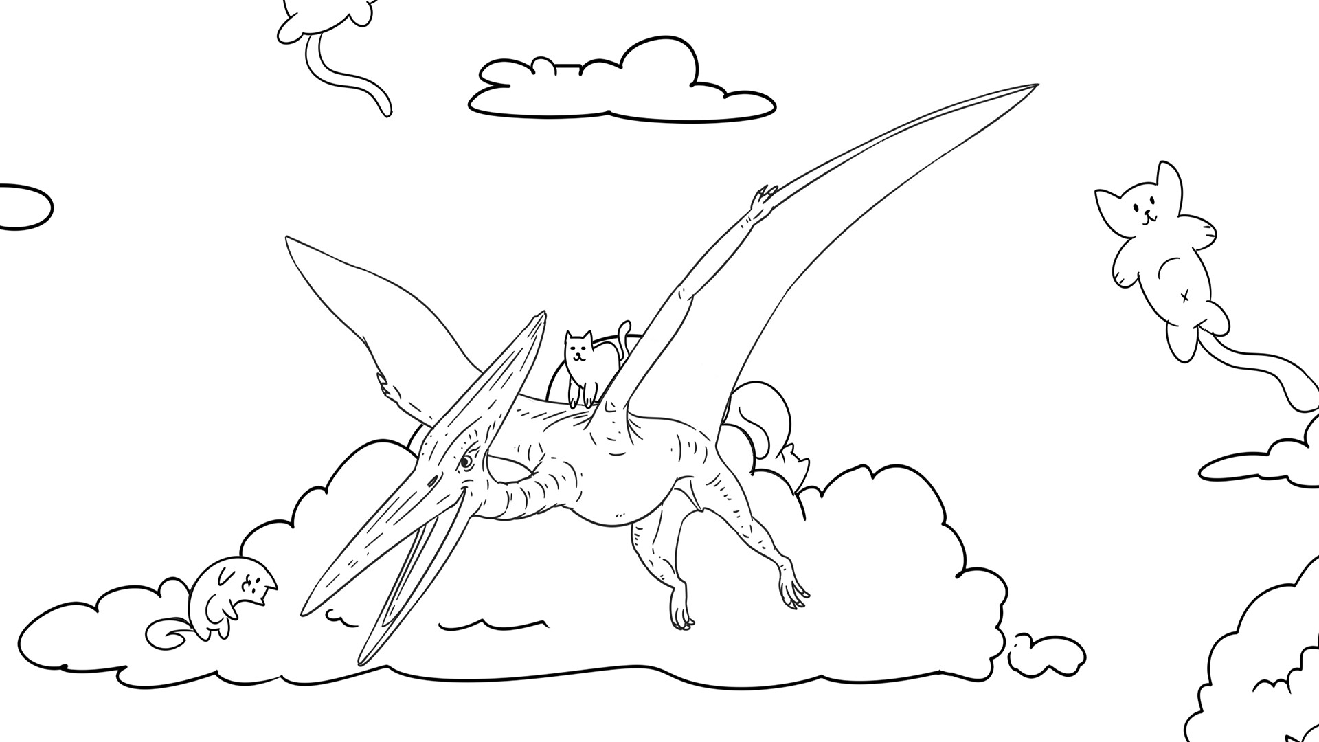 Hidden Dino Cats - Artbook screenshot 5