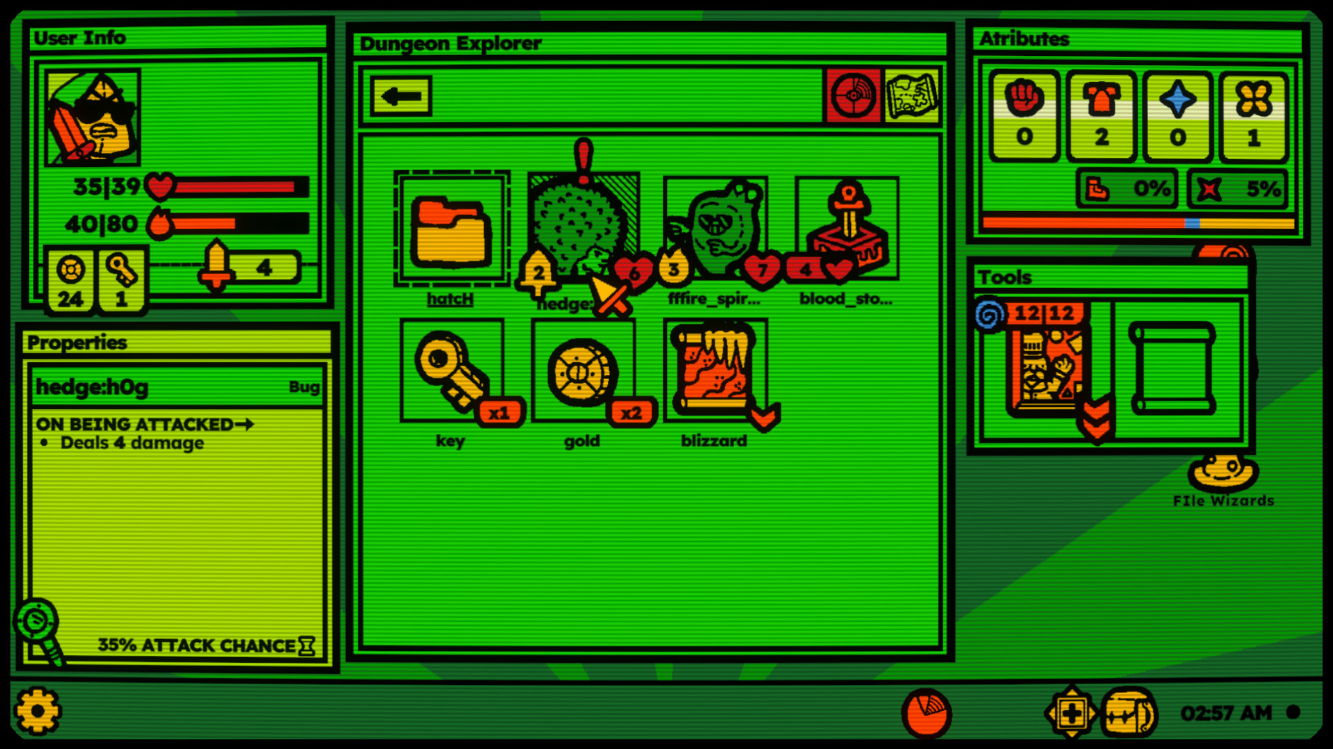Folder Dungeon screenshot 1