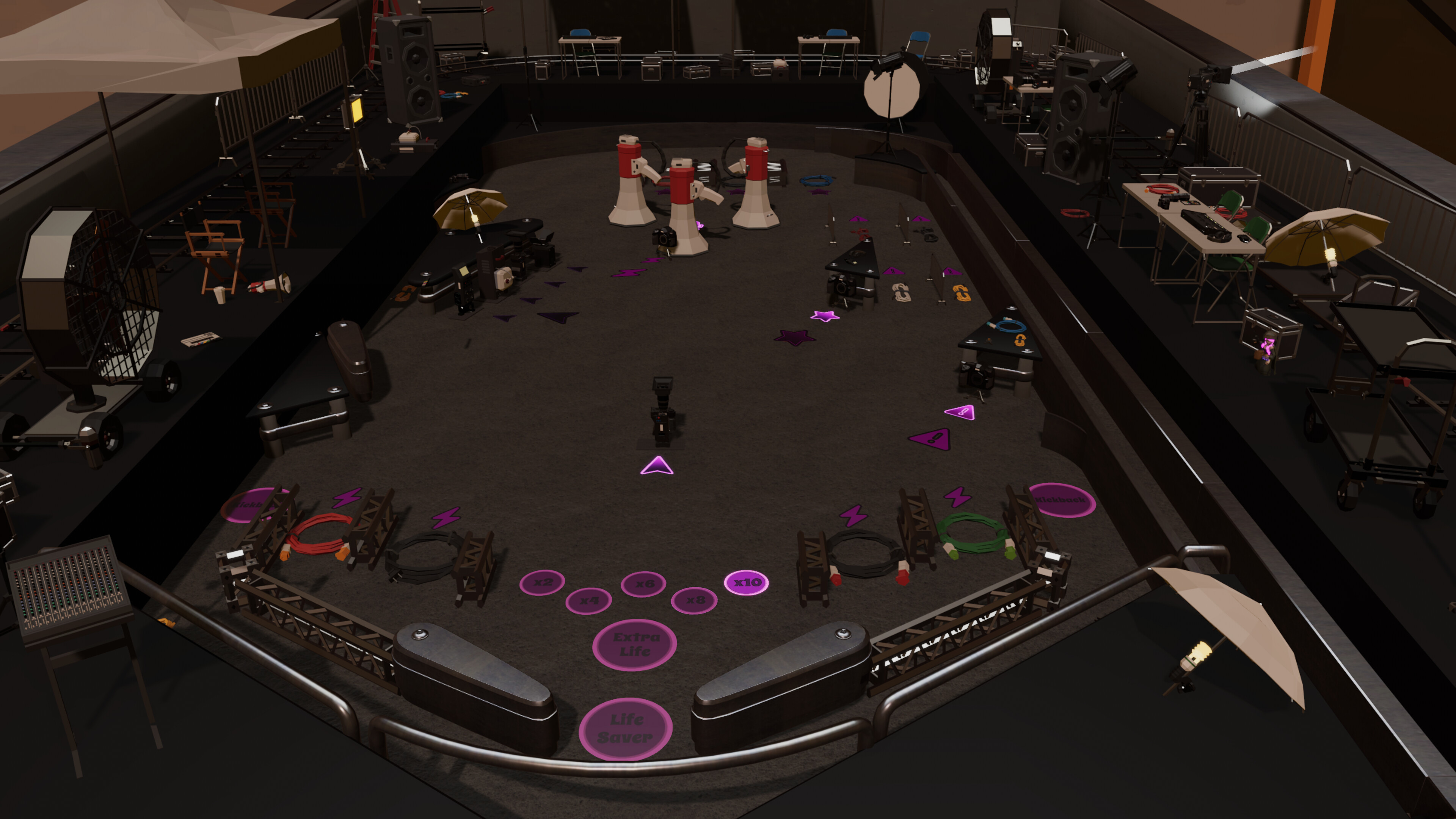 Roxy Raccoon's Pinball Panic - Movie Magic screenshot 1