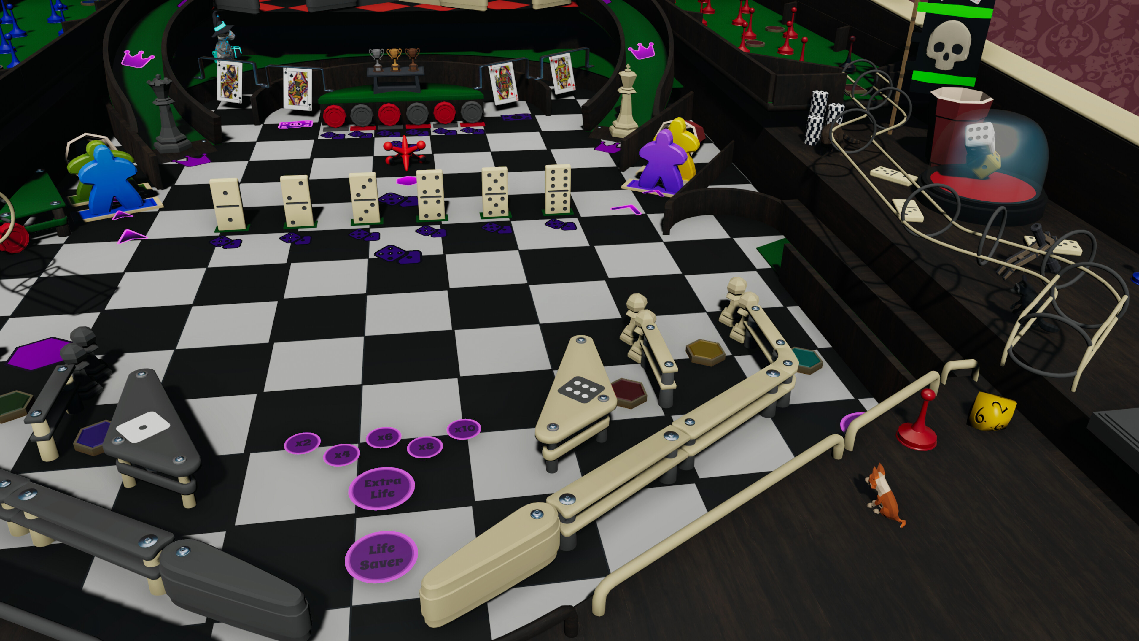 Roxy Raccoon's Pinball Panic - Tabletop Terror screenshot 7