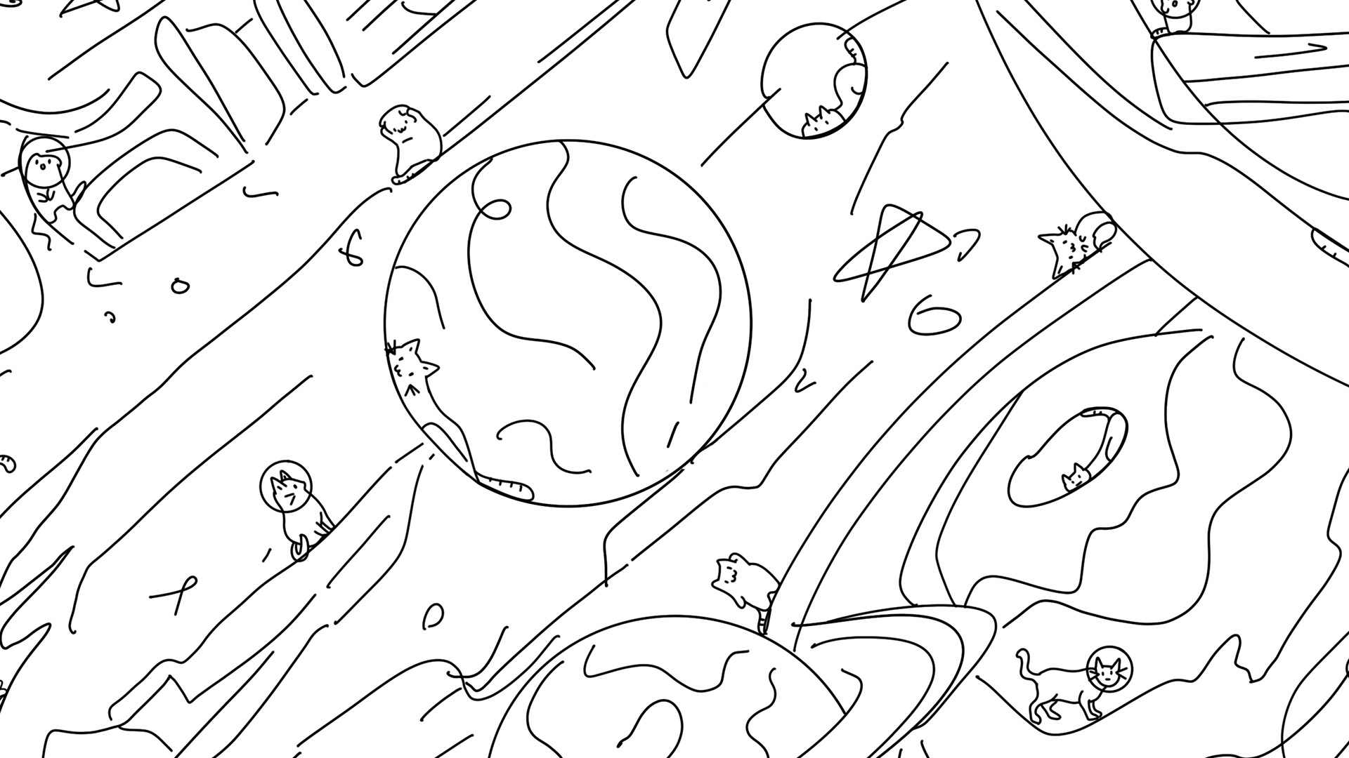 100 Space Cats screenshot 1