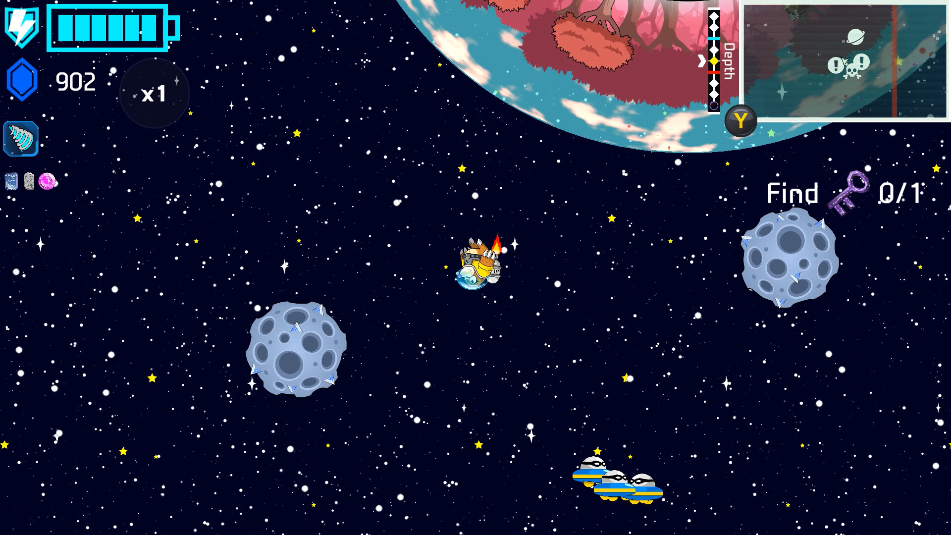 AstroMole screenshot 1