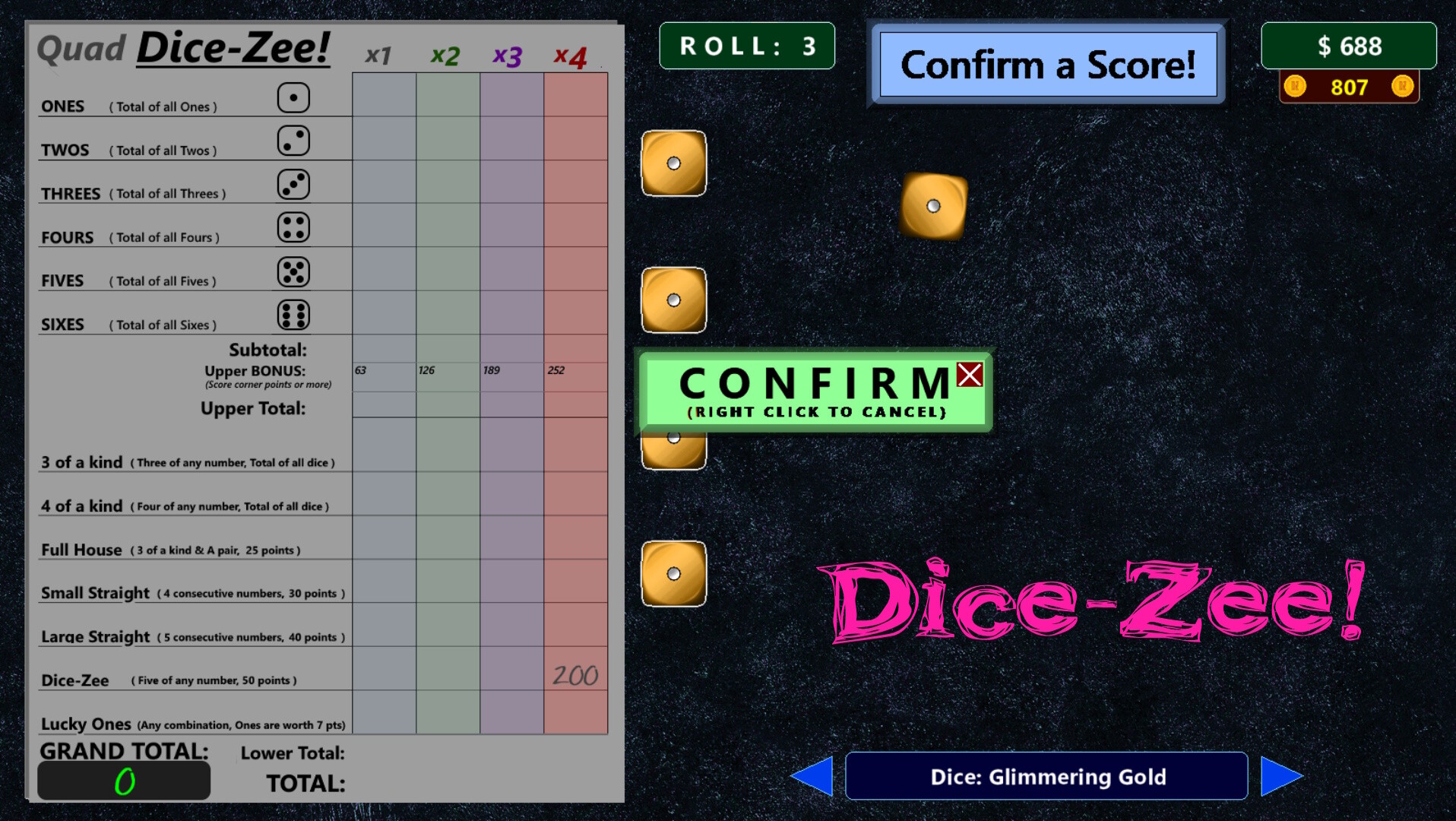 Dice-Zee! screenshot 2