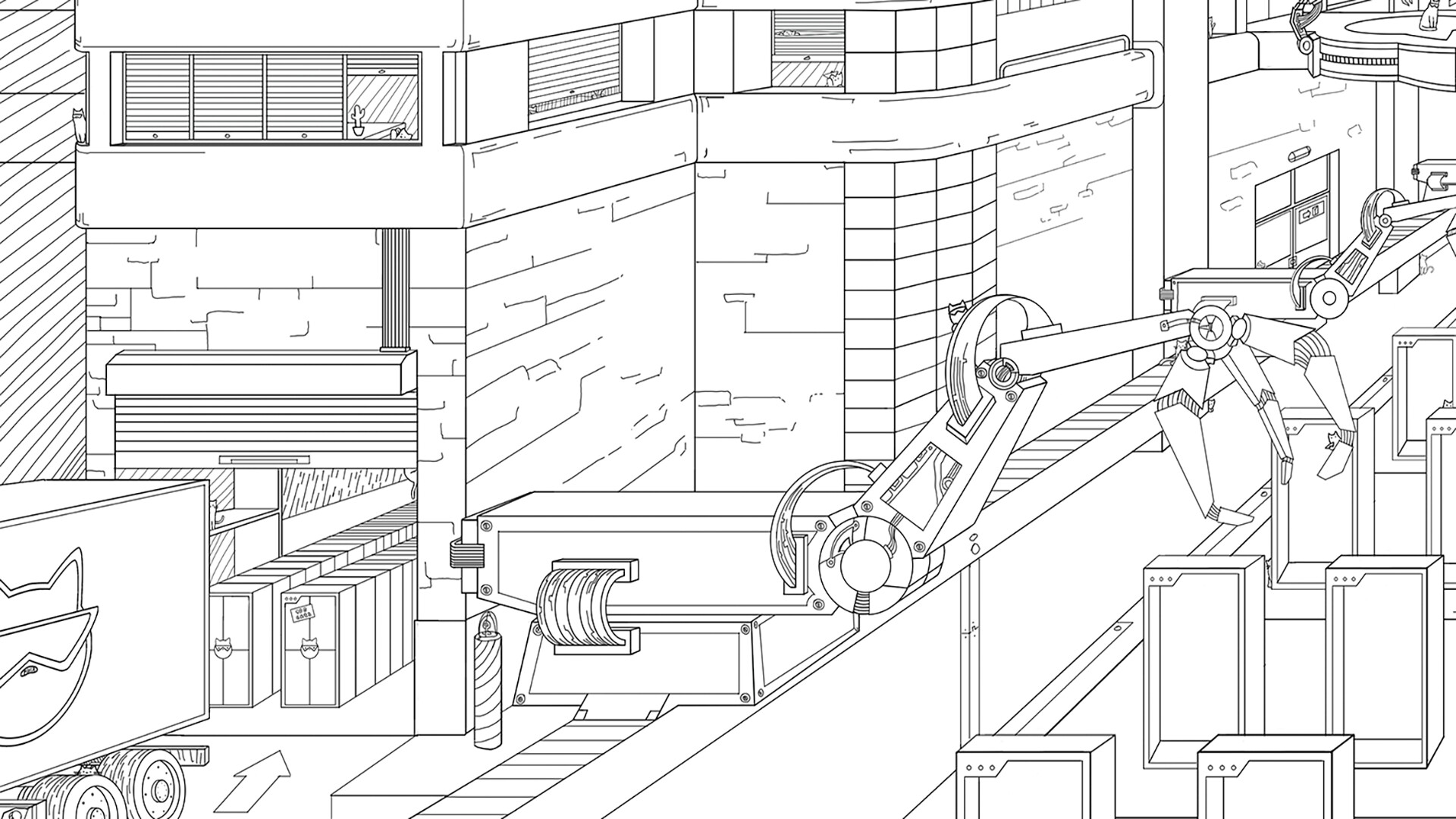 Hidden Robo Cats - Artbook screenshot 3