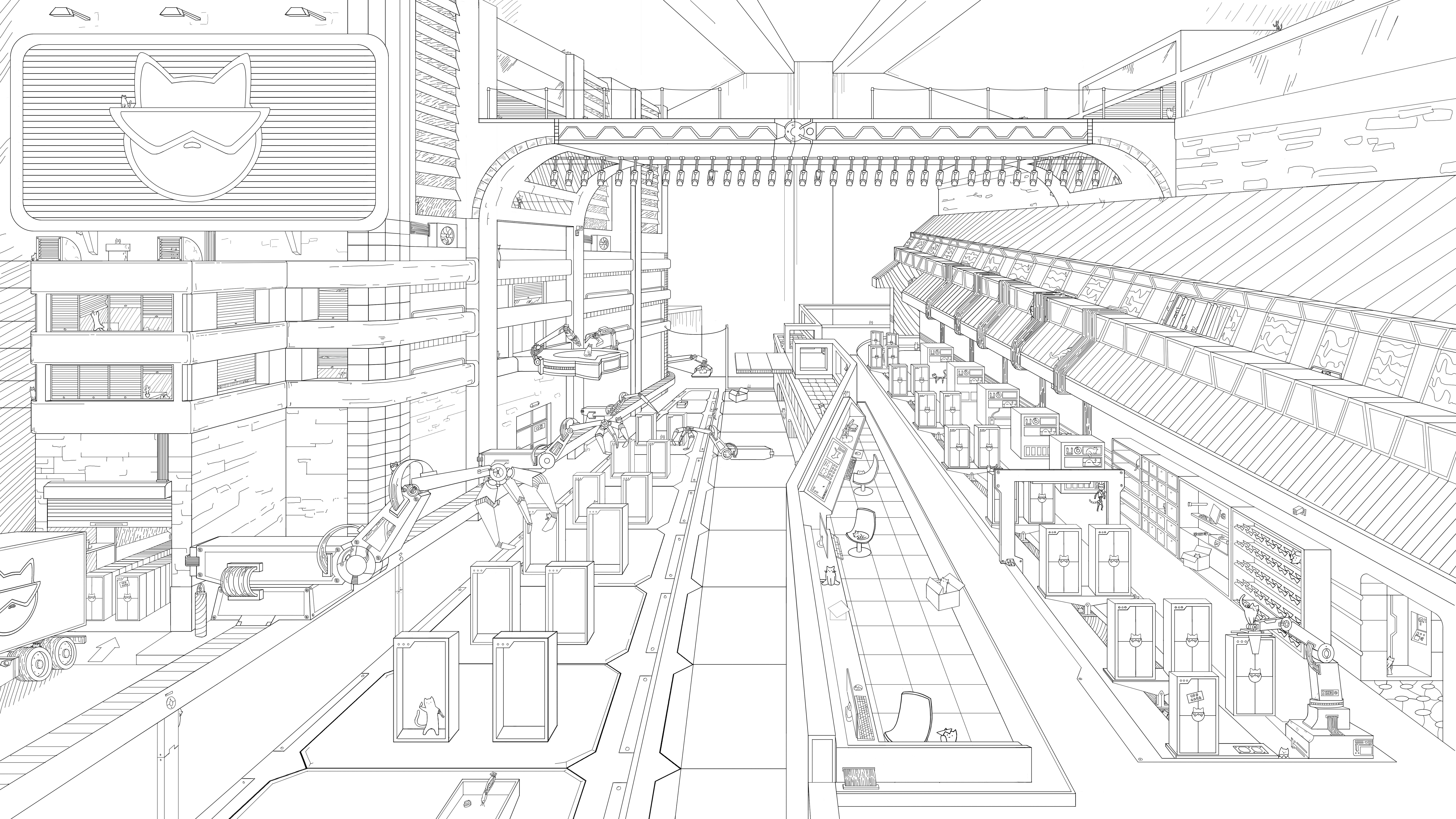 Hidden Robo Cats - Artbook screenshot 6