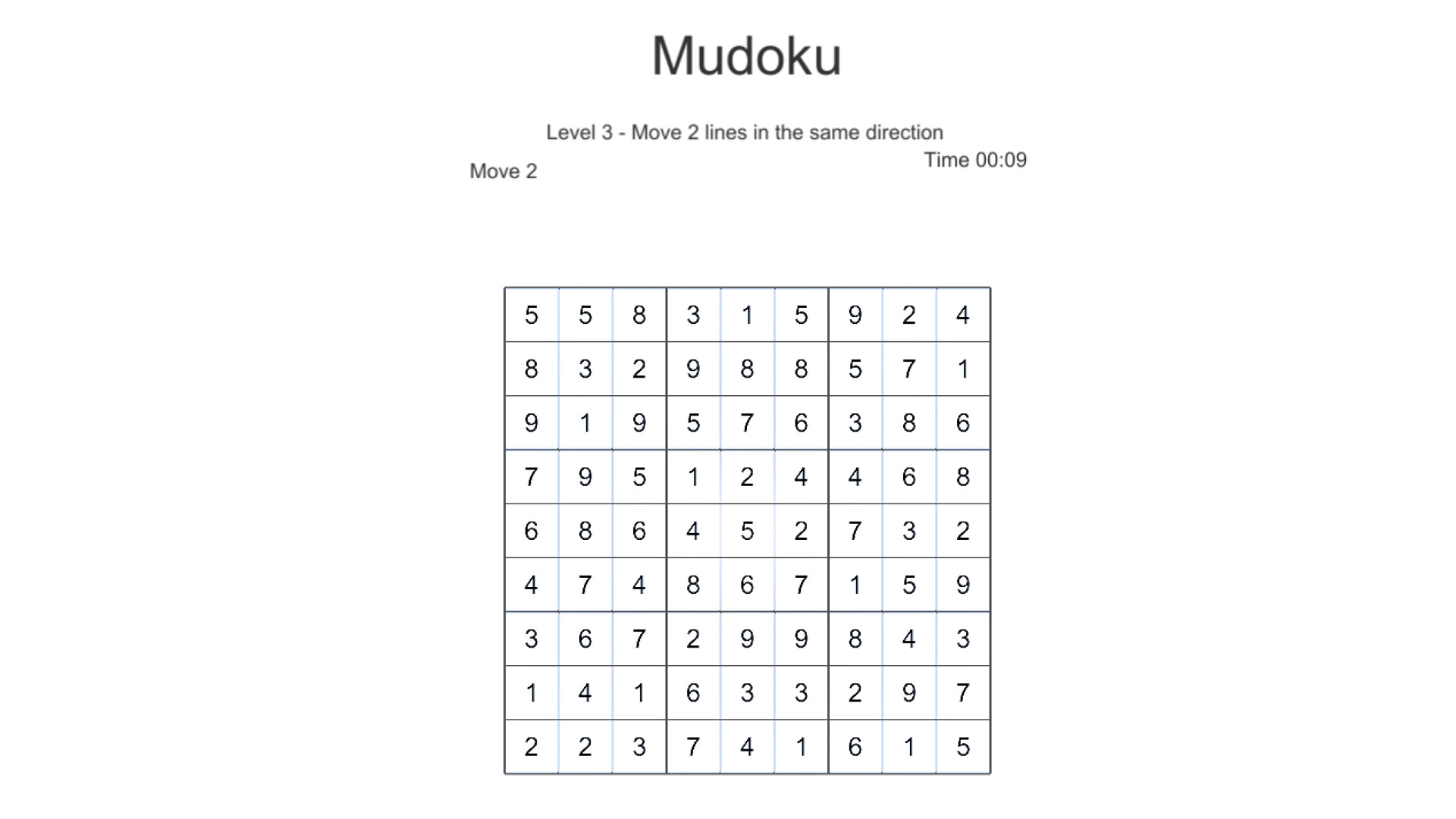 Mudoku - next Sudoku screenshot 5