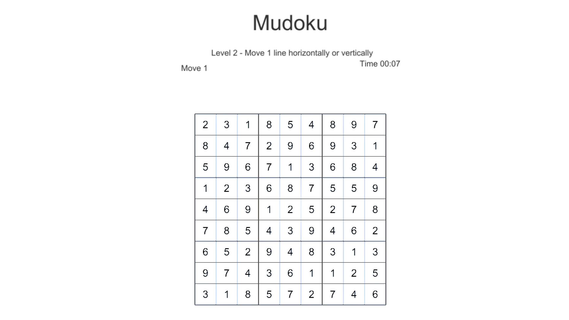 Mudoku - next Sudoku screenshot 6