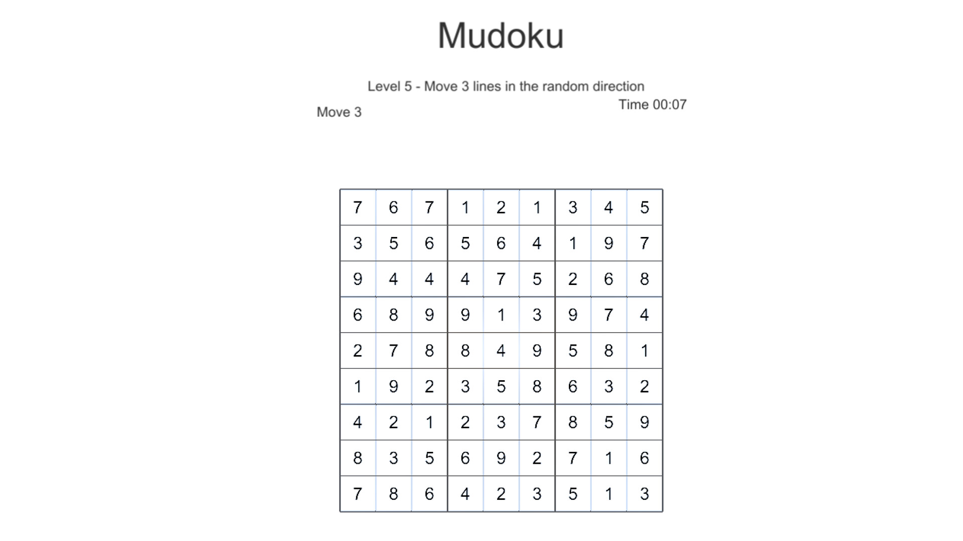 Mudoku - next Sudoku screenshot 7