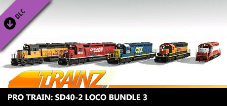 Trainz Plus DLC - Pro Train: SD40-2 Loco Bundle 3: header artwork