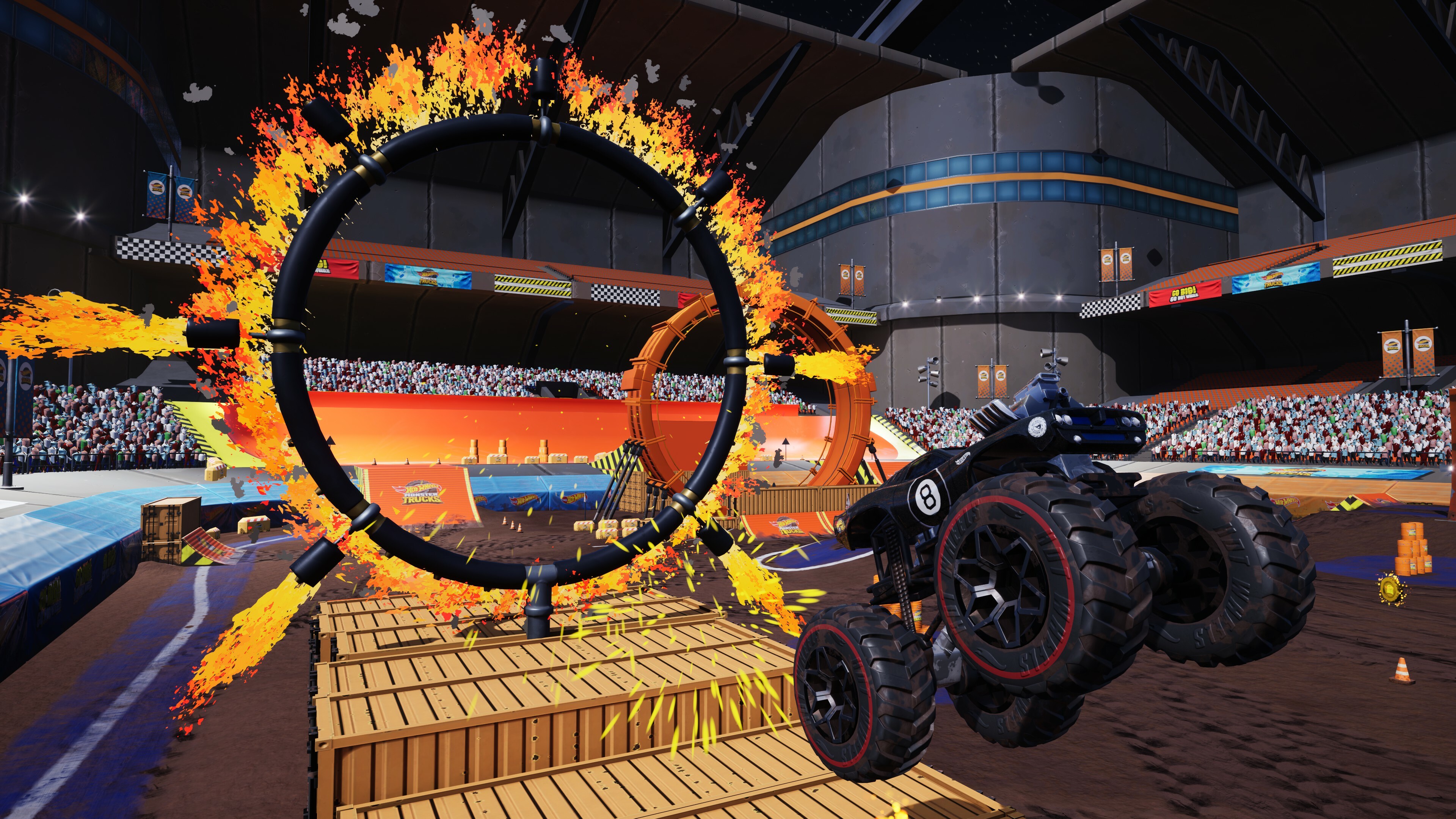 Hot Wheels Monster Trucks: Stunt Mayhem - Treasure Hunt Pack screenshot 2