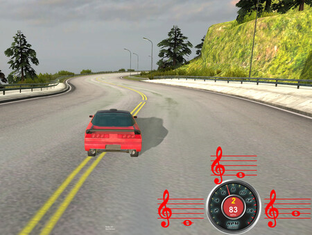 Pitch Race gameplay