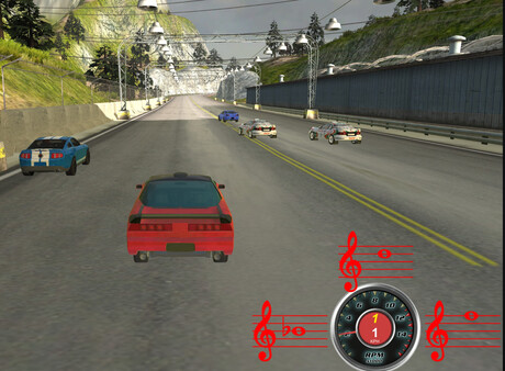 Pitch Race gameplay