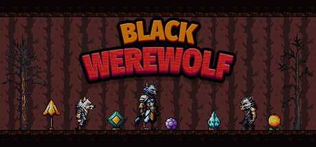 BLACK WEREWOLF — header artwork