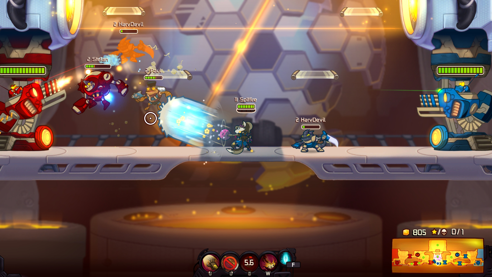 Awesomenauts - Cheerleader Penny screenshot 3