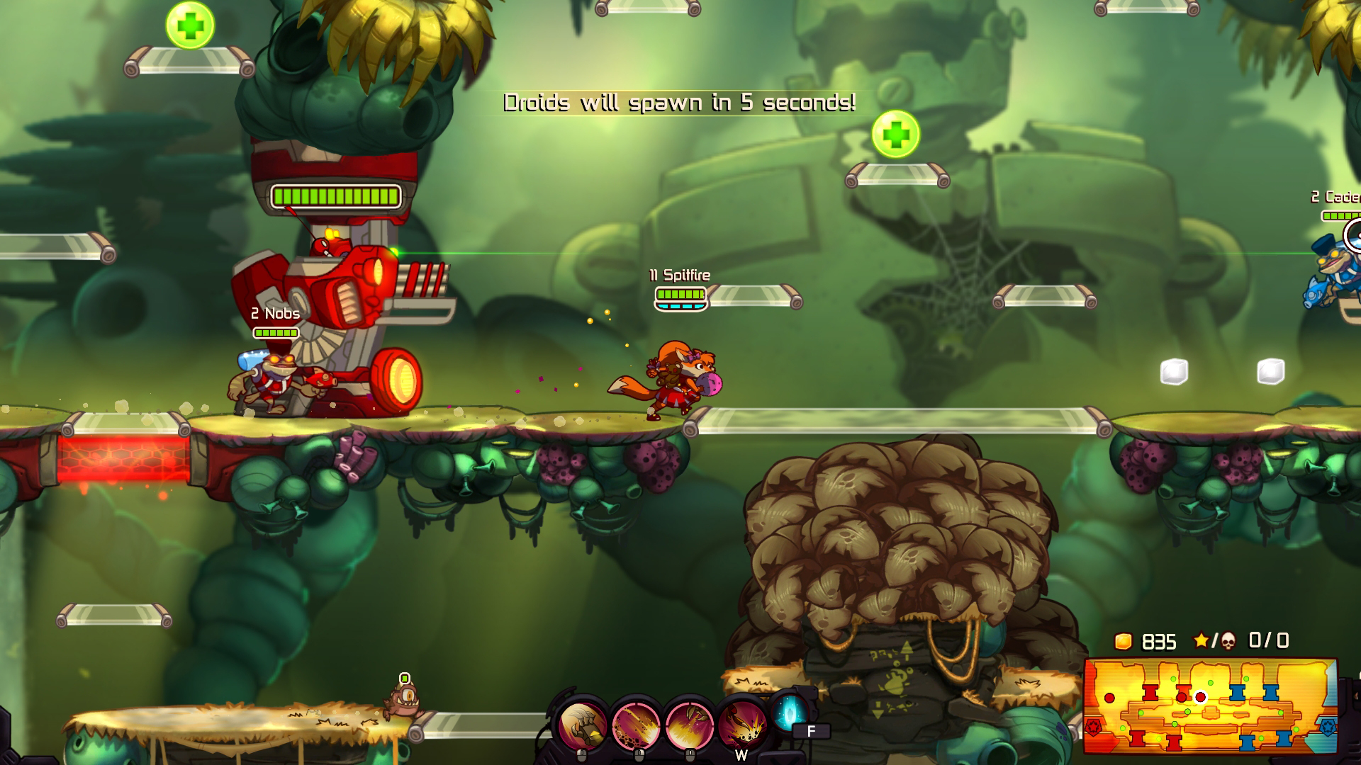 Awesomenauts - Cheerleader Penny screenshot 2