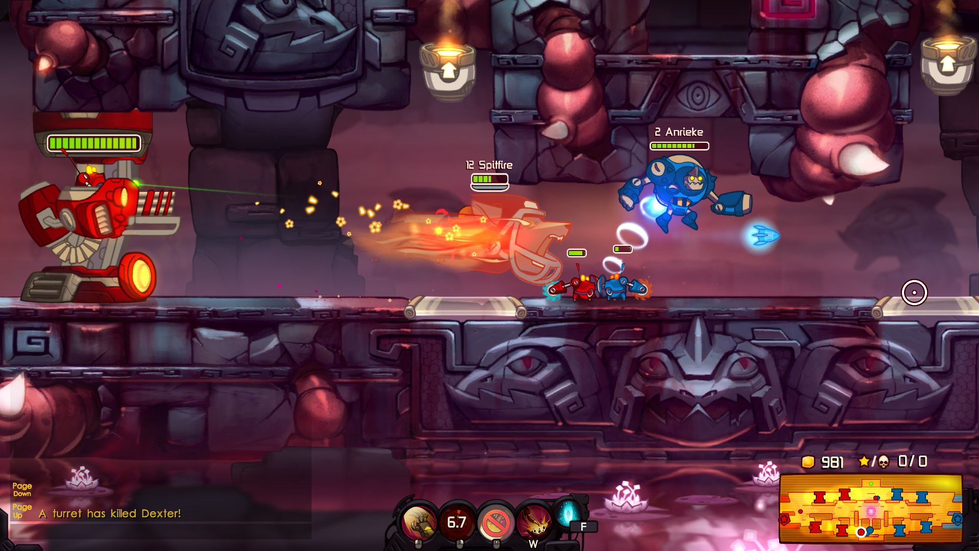 Awesomenauts - Cheerleader Penny screenshot 5