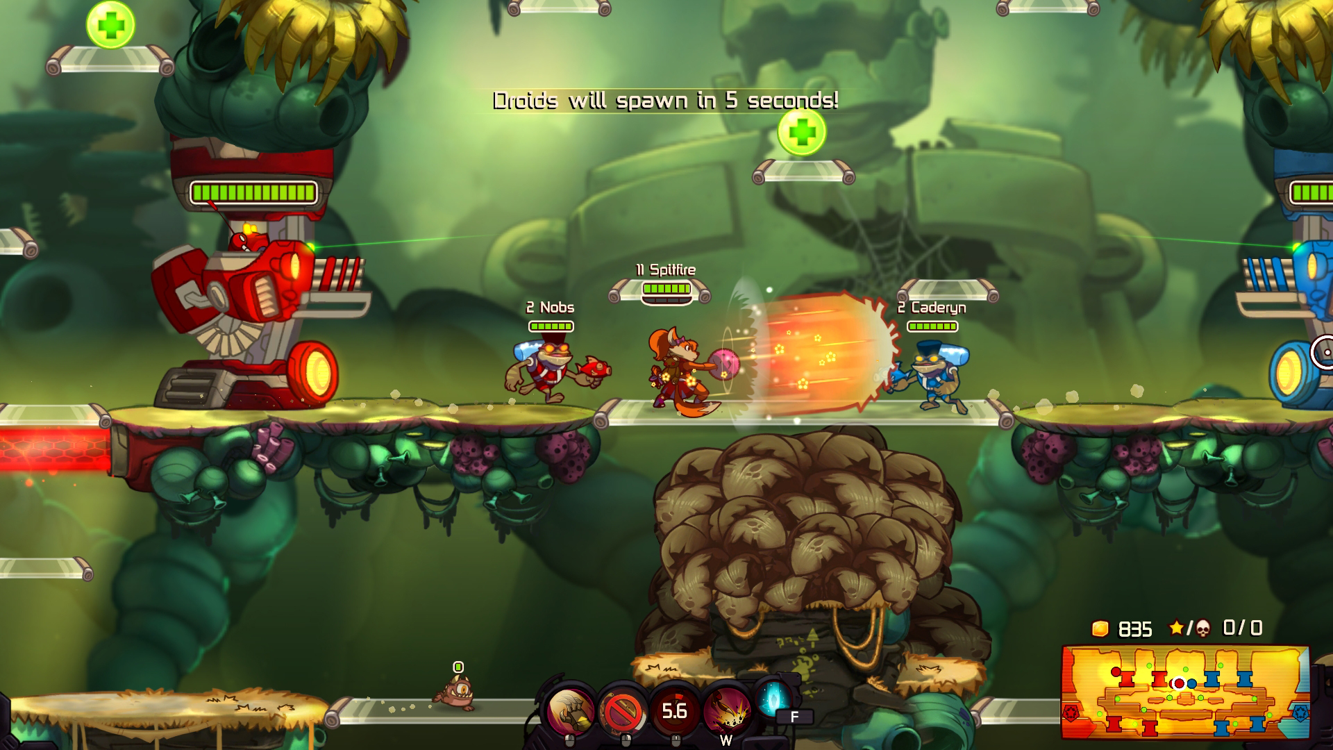 Awesomenauts - Cheerleader Penny screenshot 4