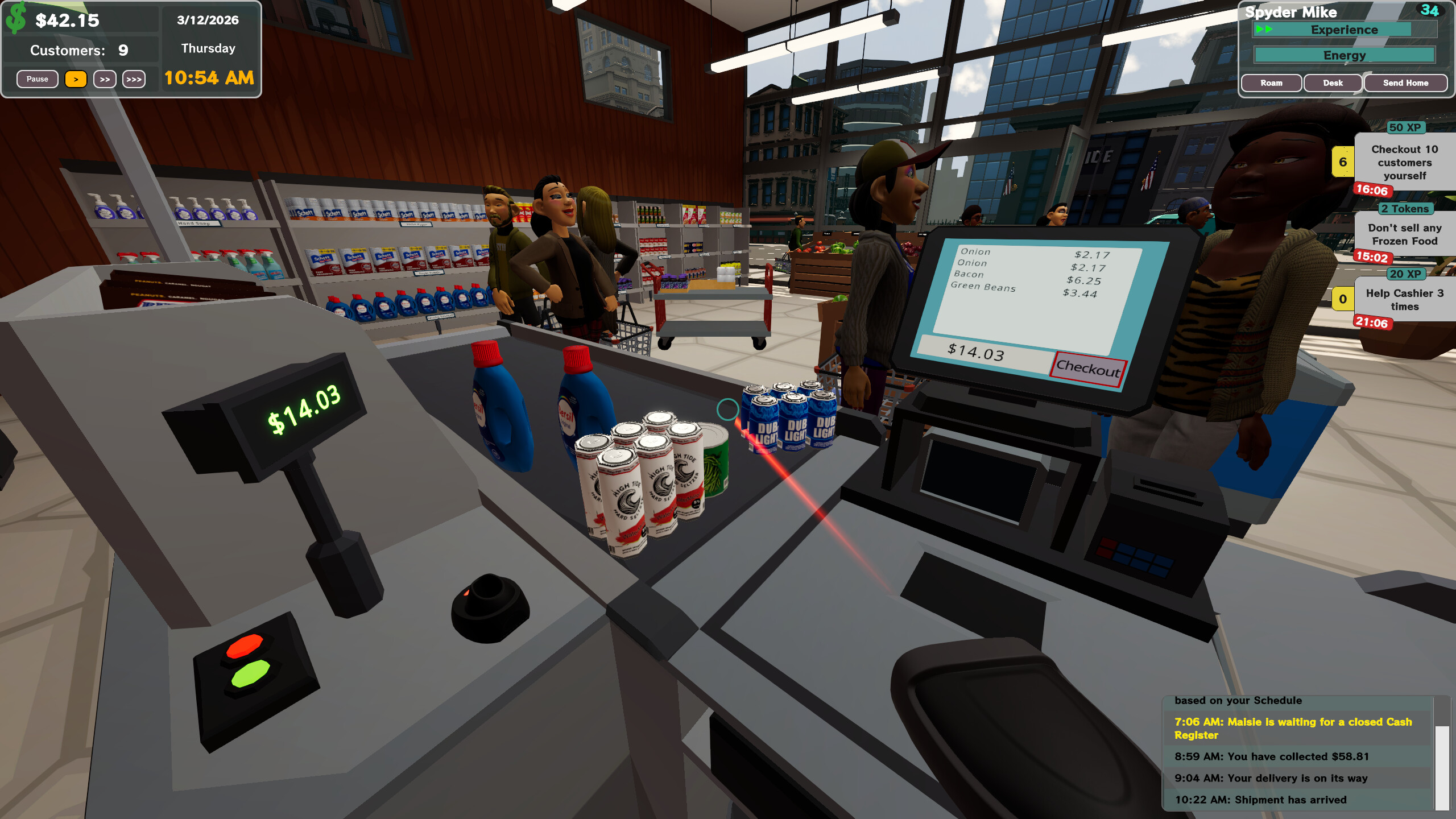 Grocery Store Tycoon screenshot 1