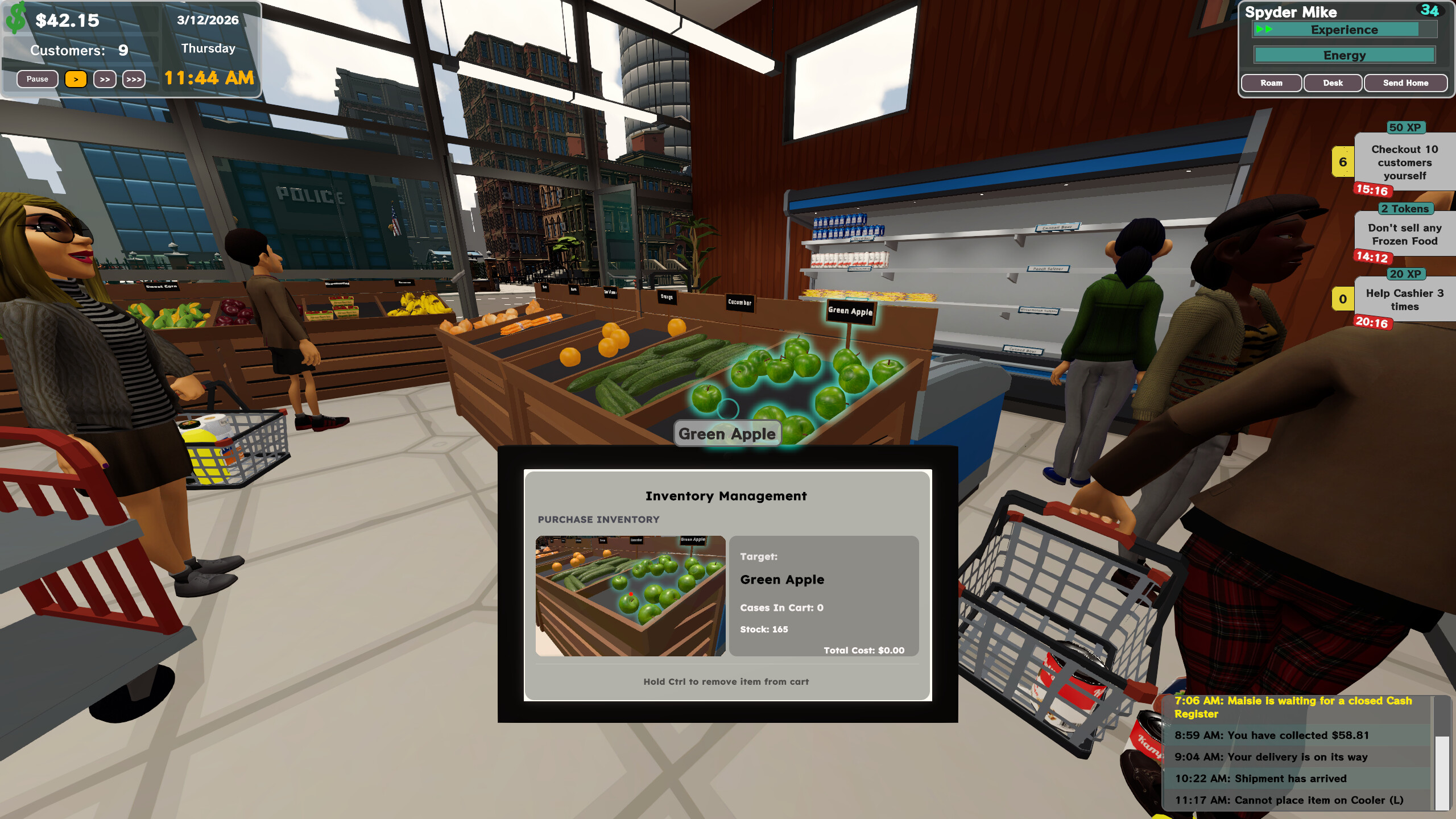 Grocery Store Tycoon screenshot 4