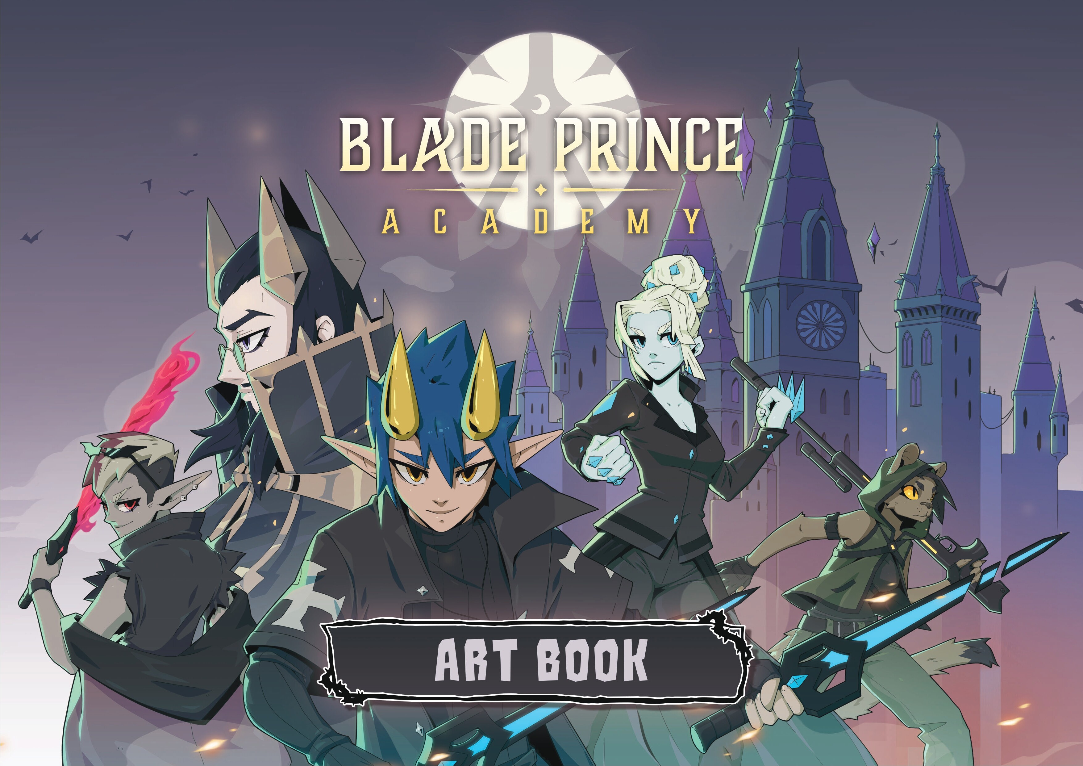 Blade Prince Academy - Digital Artbook screenshot 1