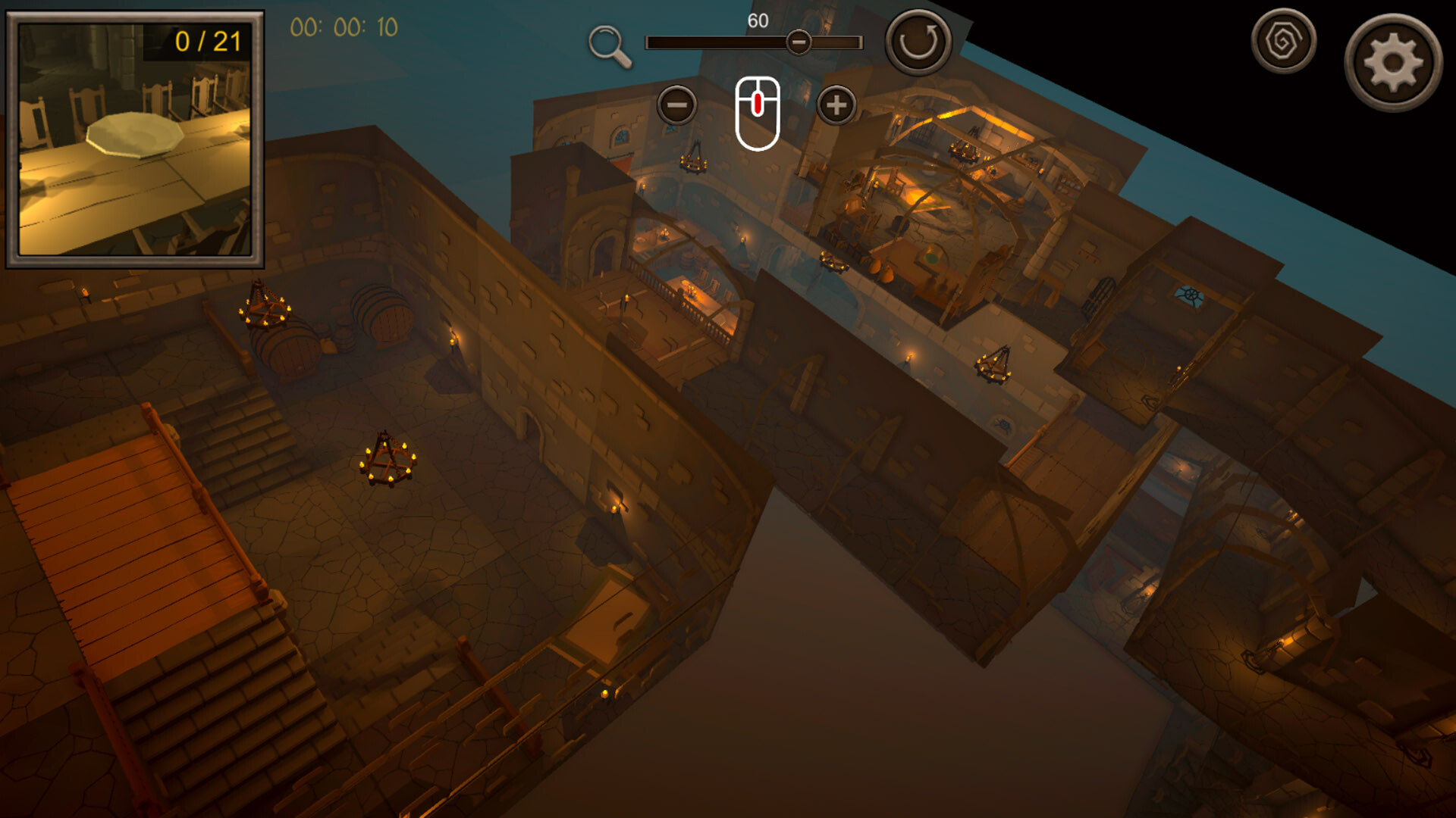 Hidden Castle Top-Down 3D screenshot 3