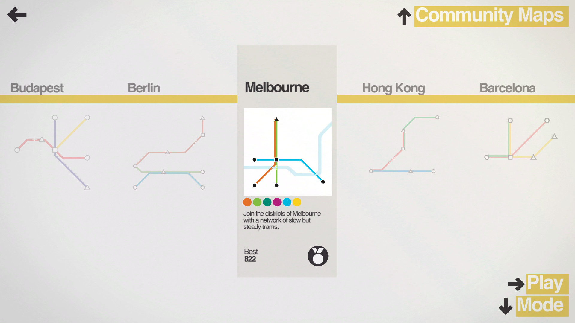 Mini Metro screenshot 4