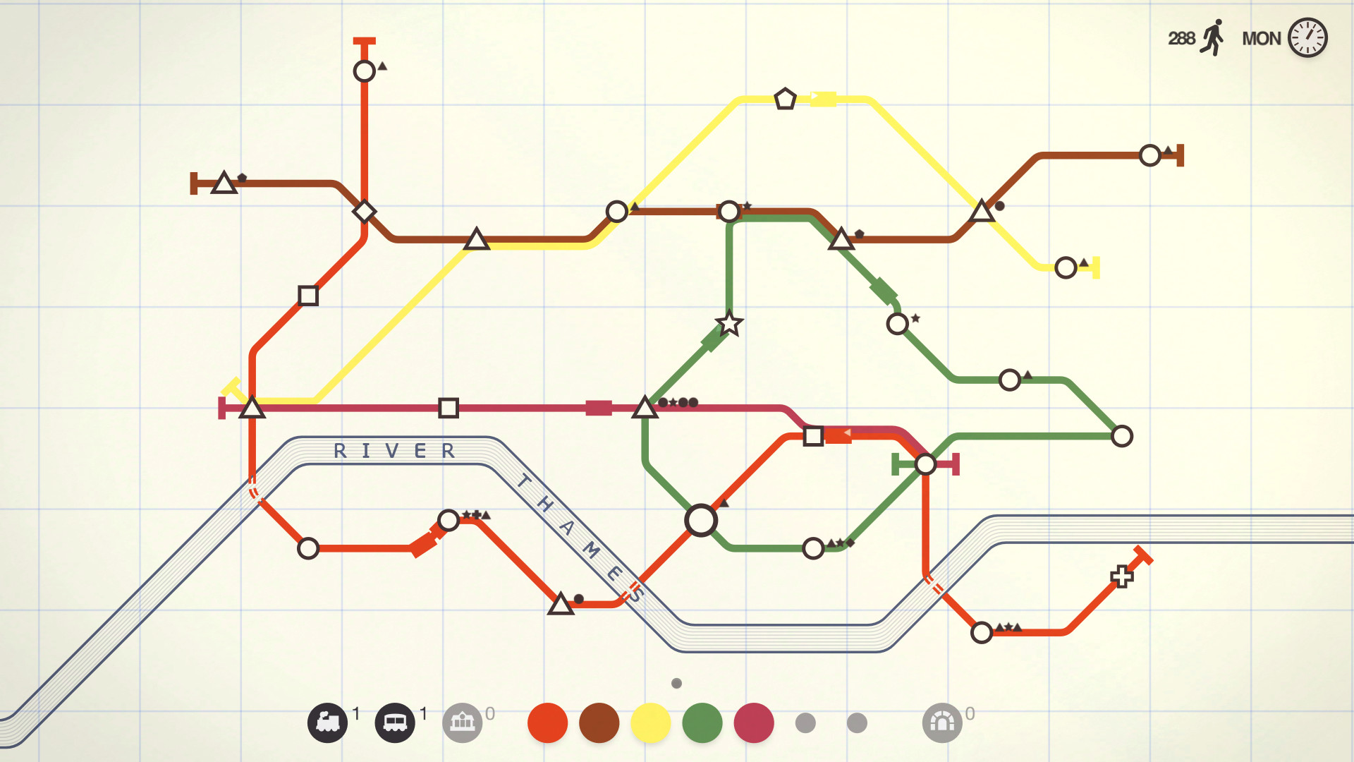 Mini Metro screenshot 2