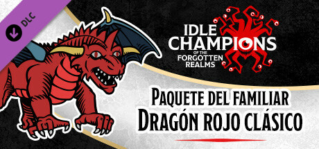 Paquete del familiar Dragón rojo clásico