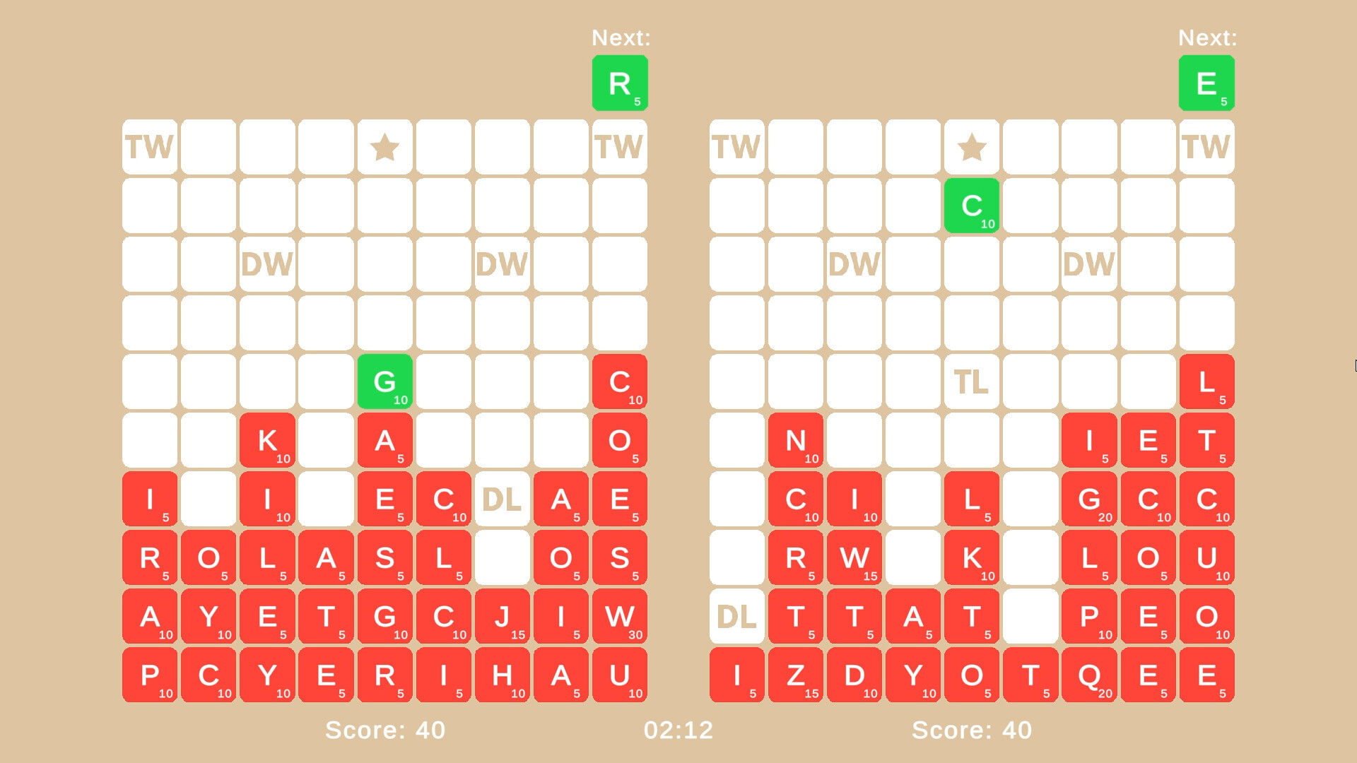 Down Word screenshot 3