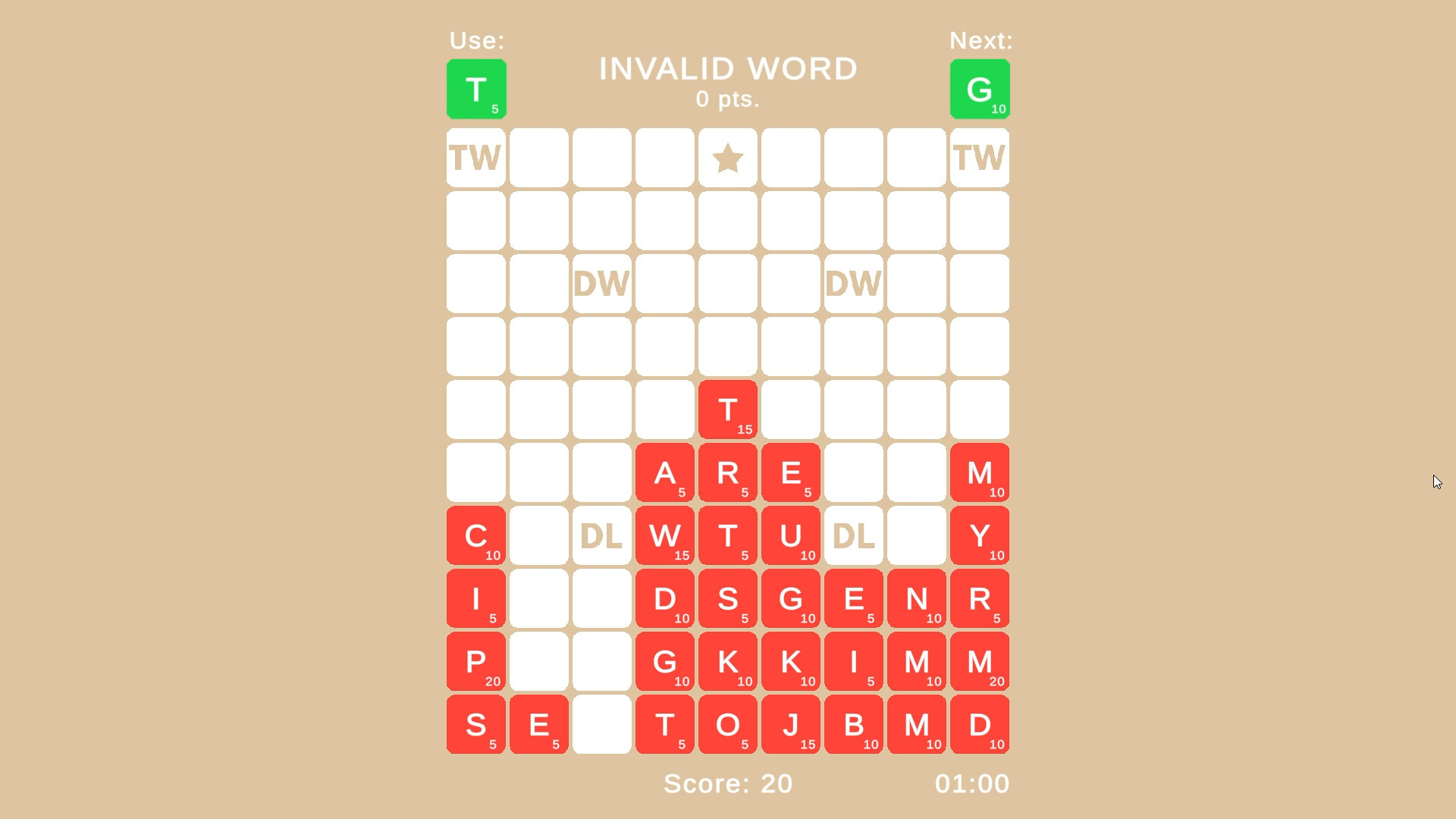 Down Word screenshot 7