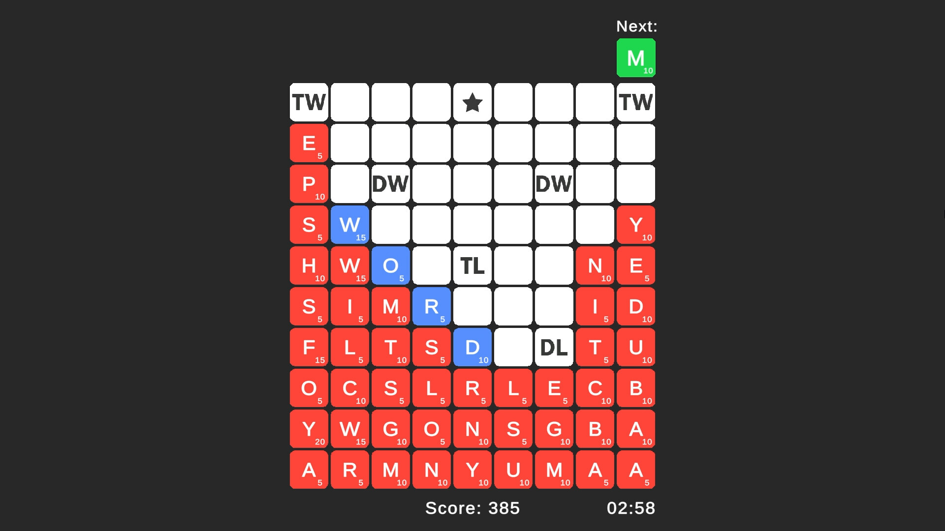 Down Word screenshot 8