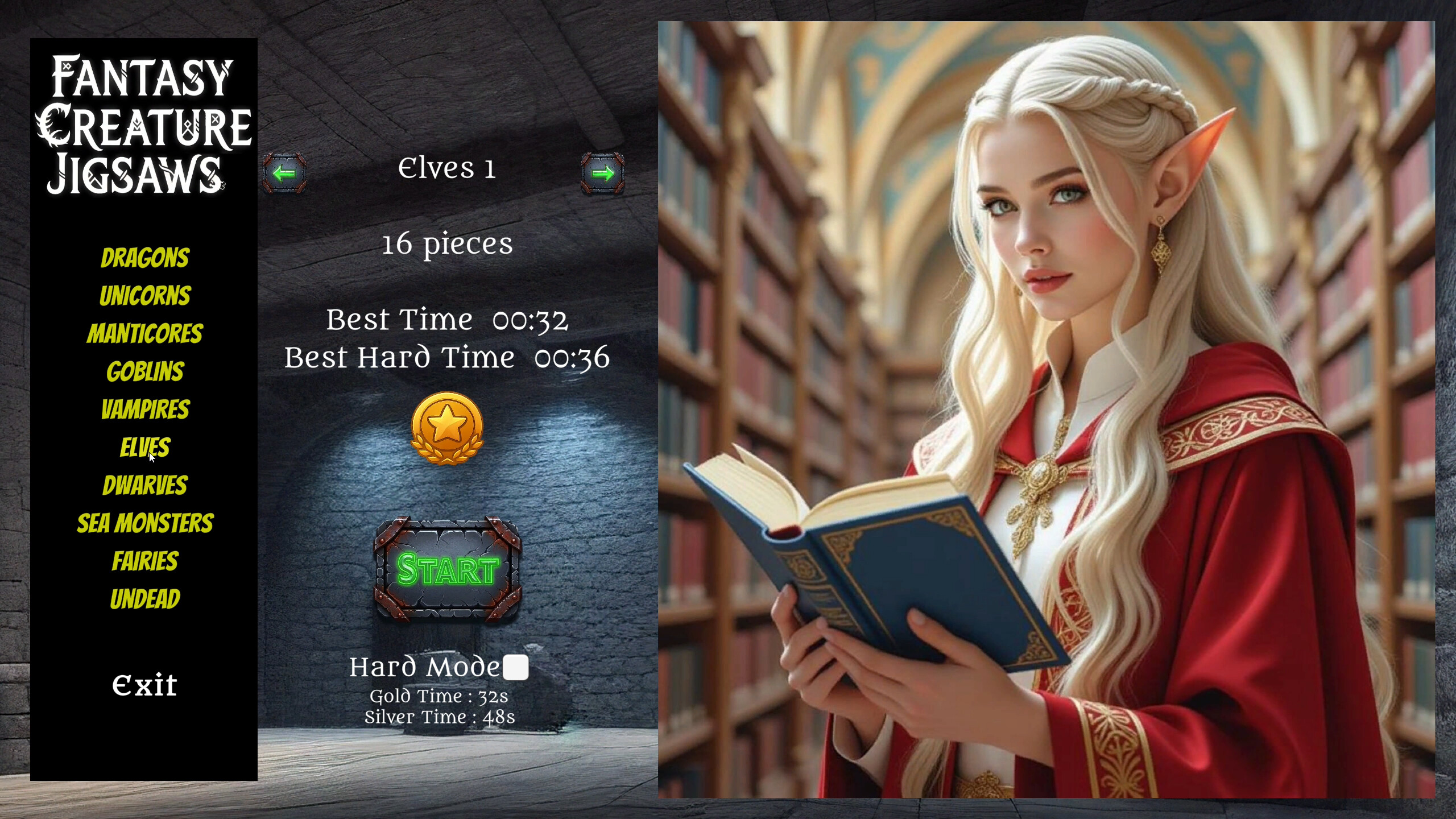Fantasy Creature Jigsaws screenshot 2