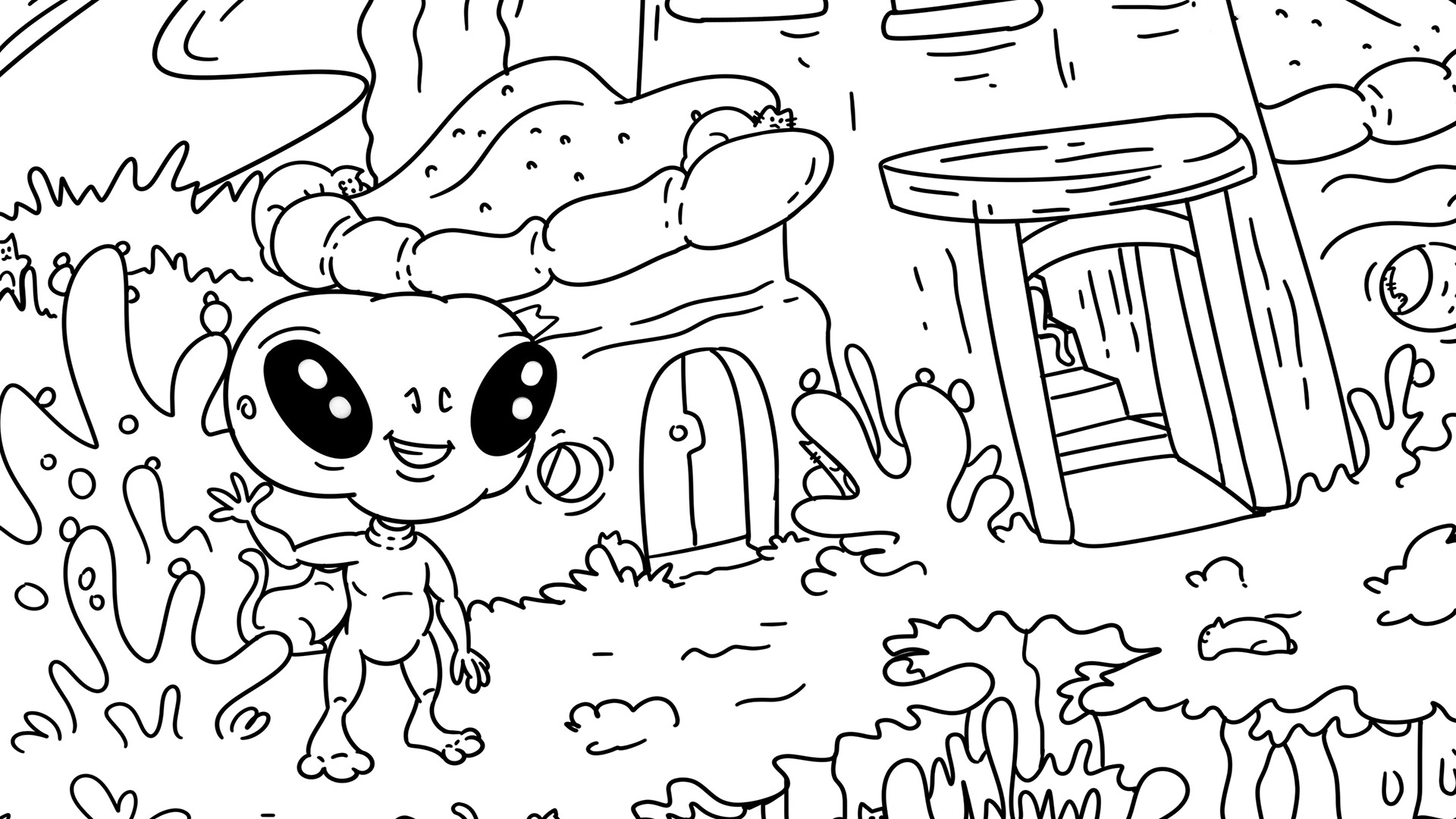 Hidden Cosmo Cats - Bonus Level screenshot 1