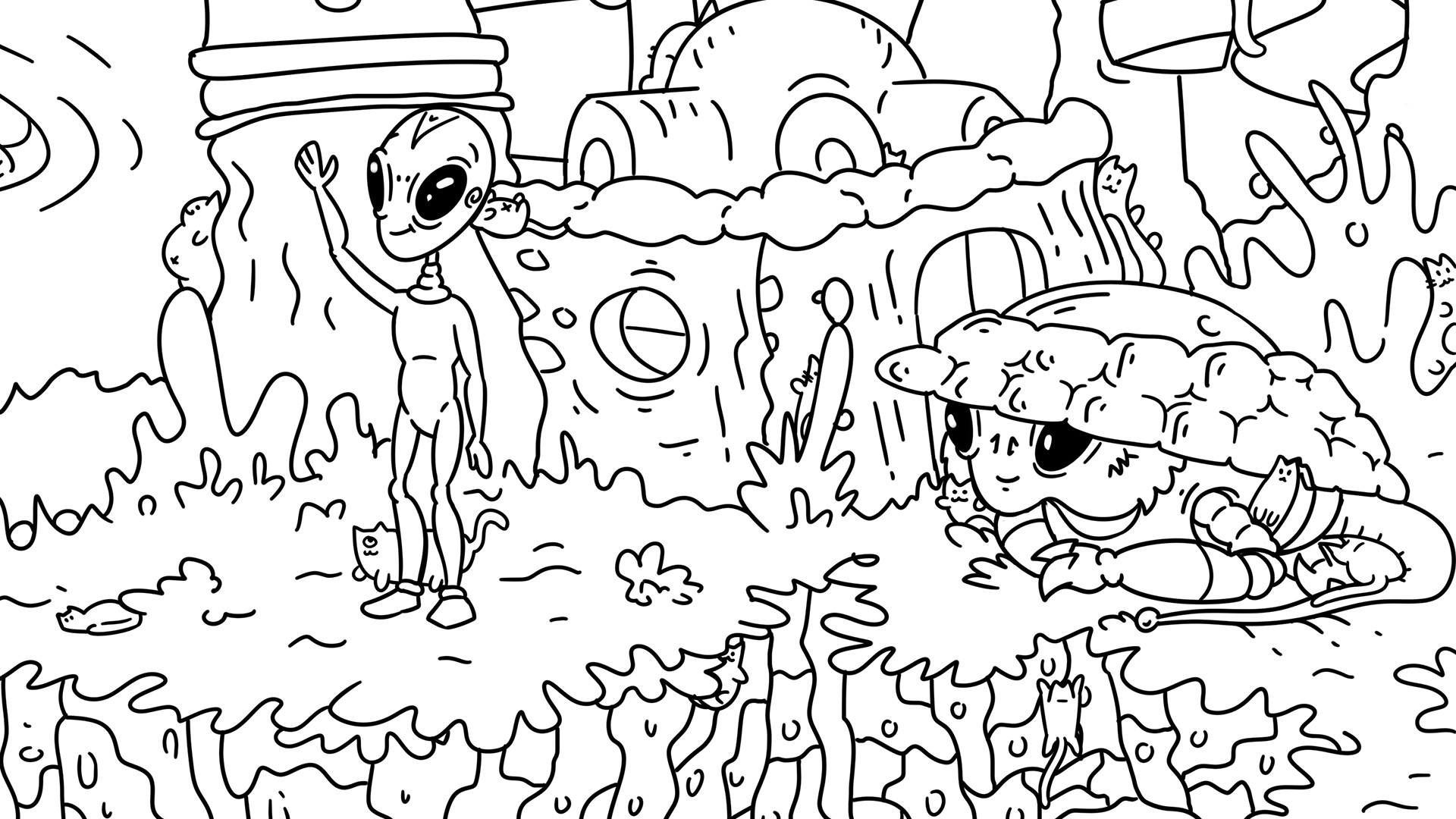 Hidden Cosmo Cats - Bonus Level screenshot 2