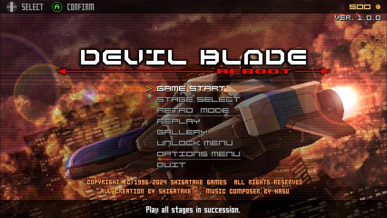 DEVIL BLADE REBOOT screenshot 1