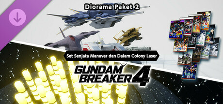 GUNDAM BREAKER 4 - Paket Diorama 2 - Mobile Weapon & Colony Laser Inner Wall