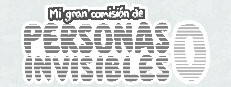 Mi gran comisión de personas invisibles 0