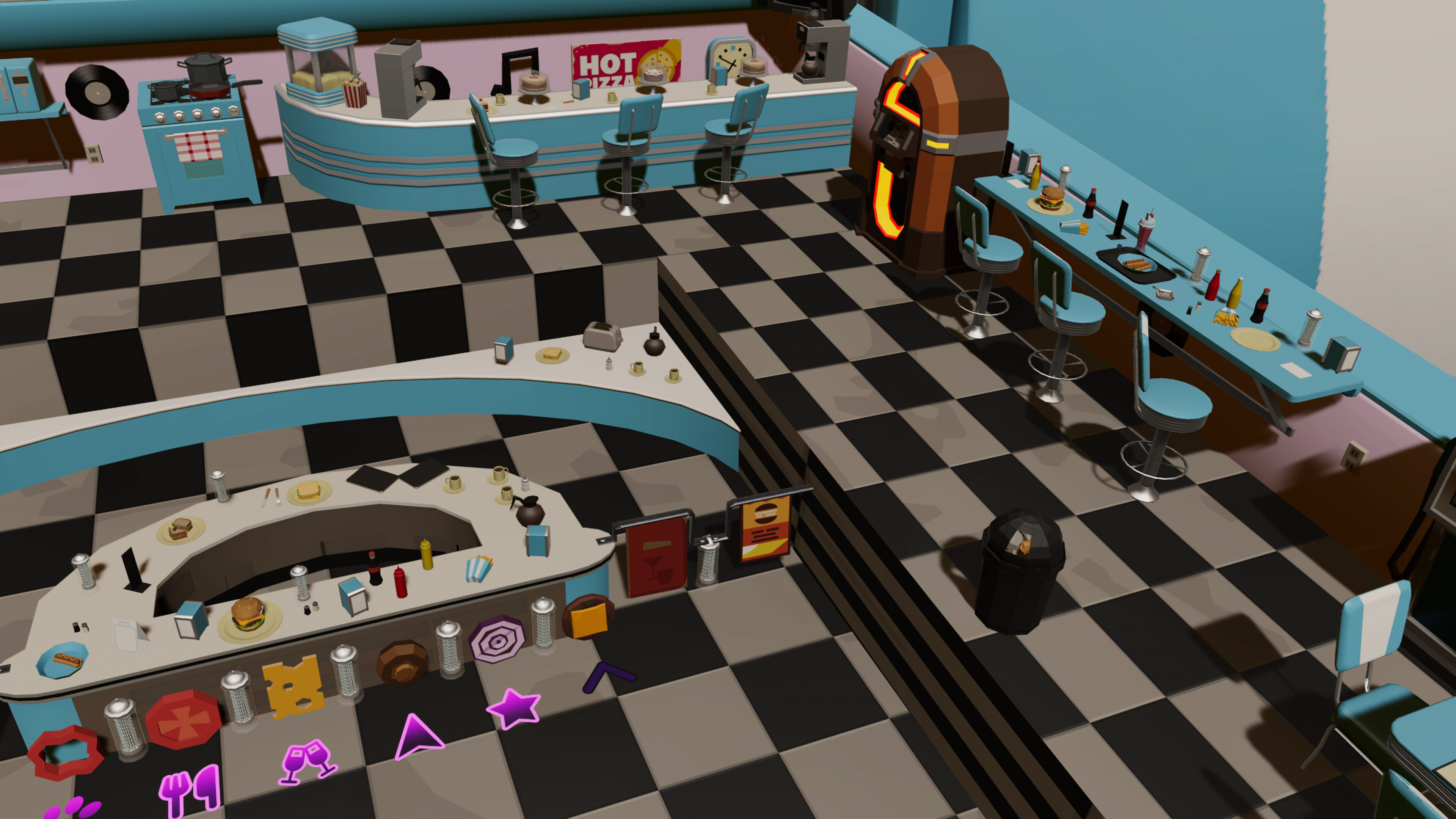 Roxy Raccoon's Pinball Panic - Delightful Diner screenshot 1