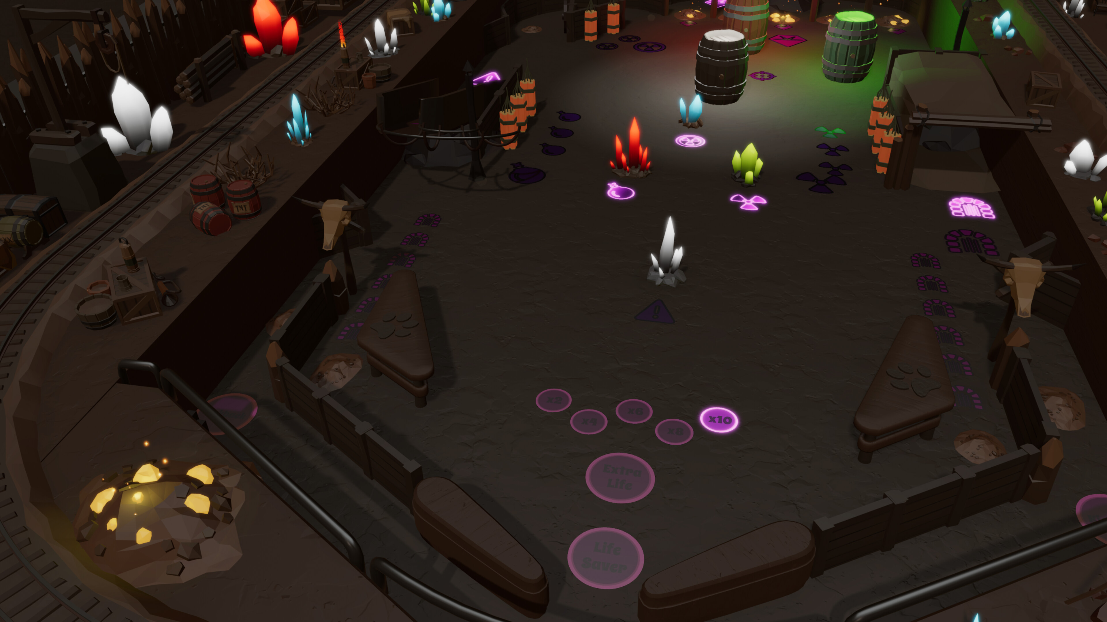 Roxy Raccoon's Pinball Panic - Manic Miners screenshot 10