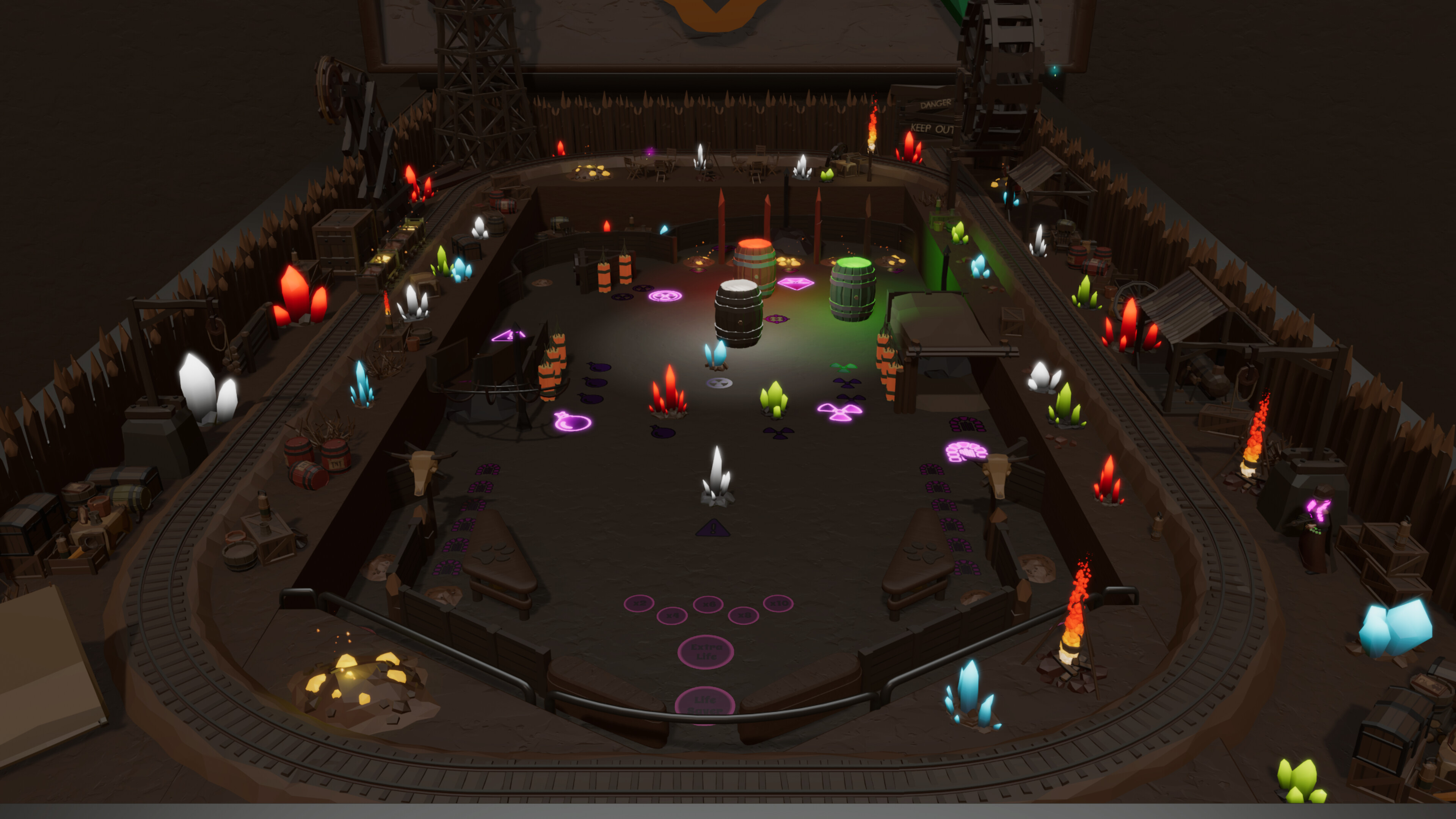 Roxy Raccoon's Pinball Panic - Manic Miners screenshot 9